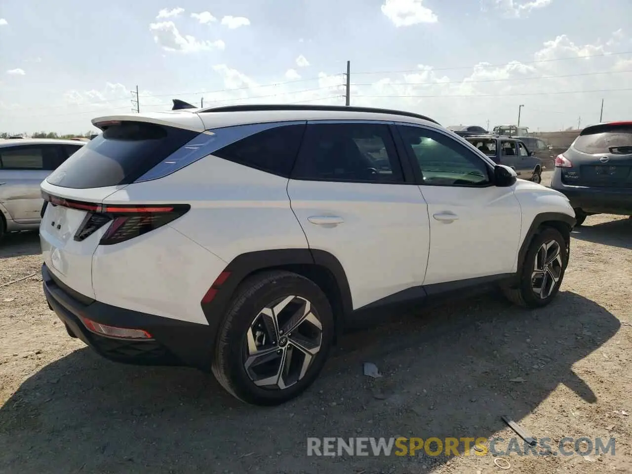 3 Photograph of a damaged car 5NMJF3DE7RH373110 HYUNDAI TUCSON 2024
