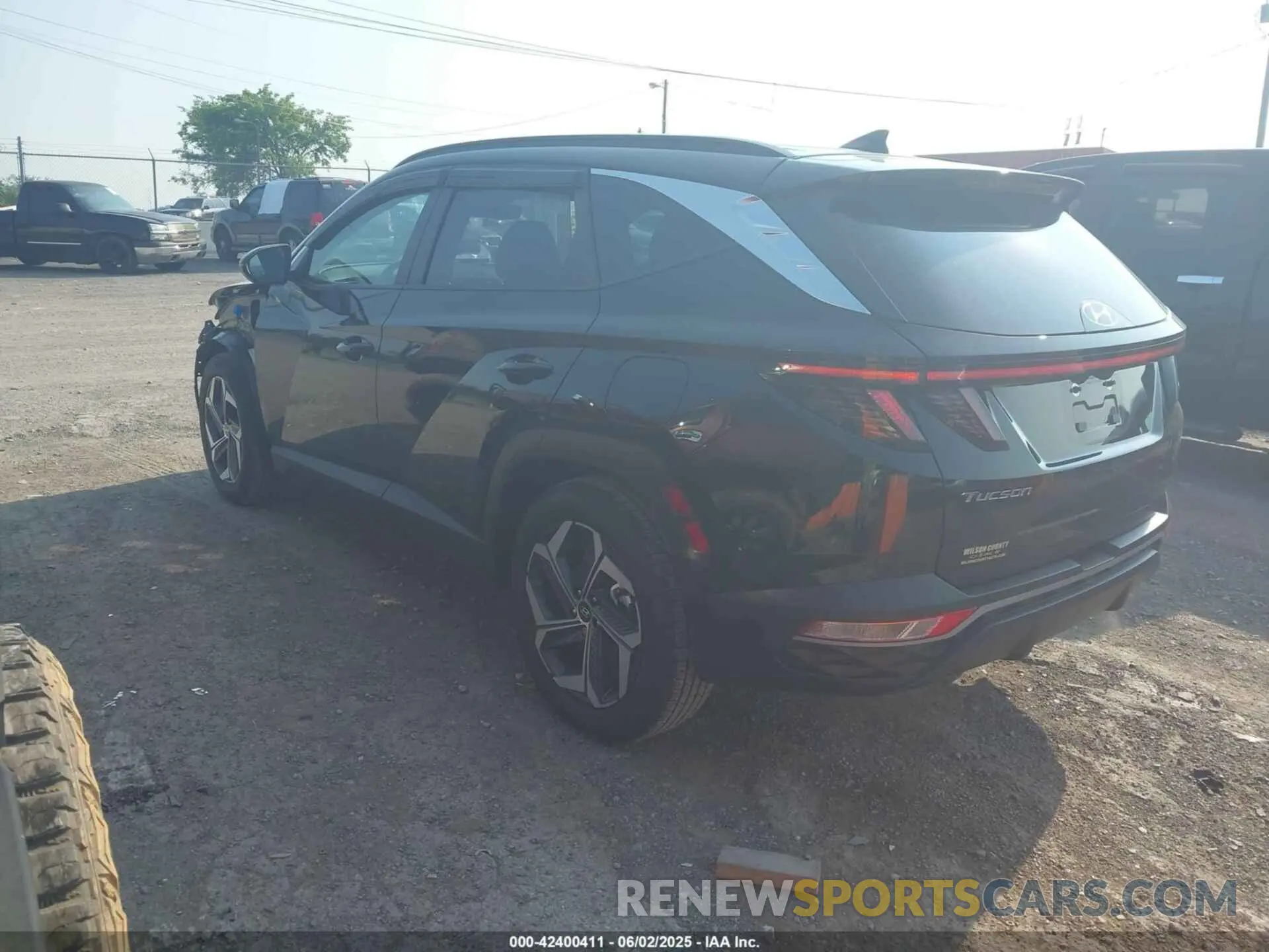3 Photograph of a damaged car 5NMJF3DE7RH376475 HYUNDAI TUCSON 2024