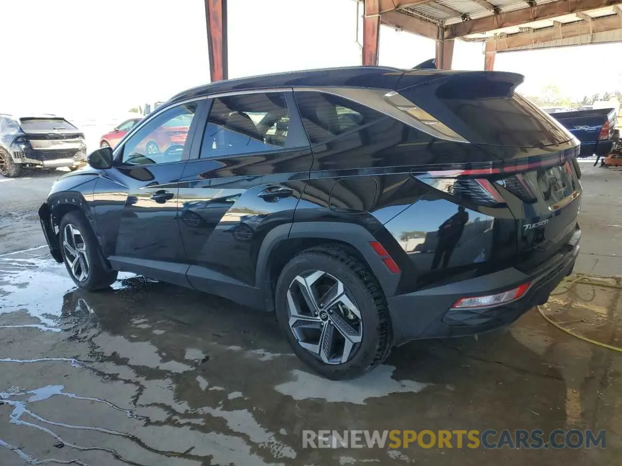 2 Photograph of a damaged car 5NMJF3DE7RH415873 HYUNDAI TUCSON 2024