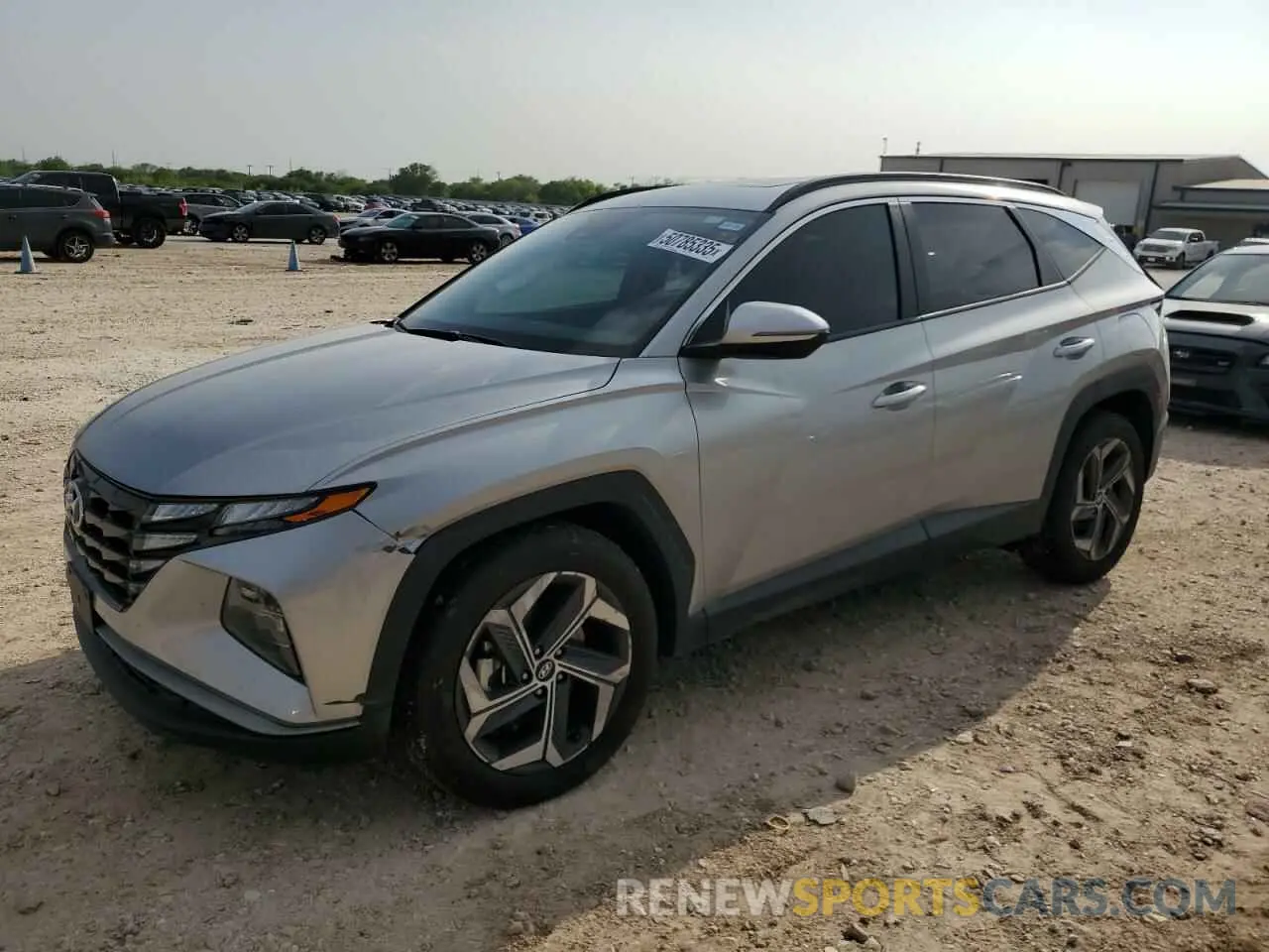 1 Photograph of a damaged car 5NMJF3DE9RH411355 HYUNDAI TUCSON 2024