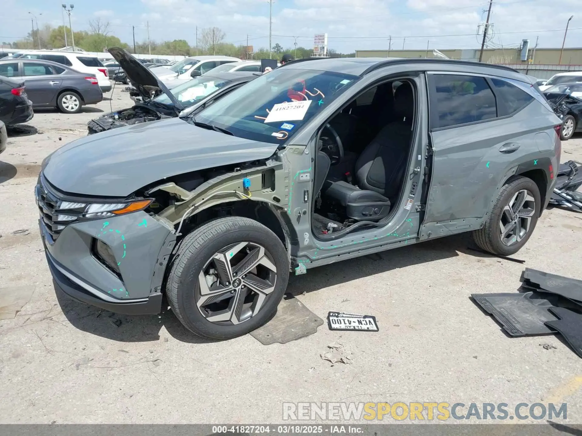 2 Photograph of a damaged car 5NMJF3DEXRH377832 HYUNDAI TUCSON 2024
