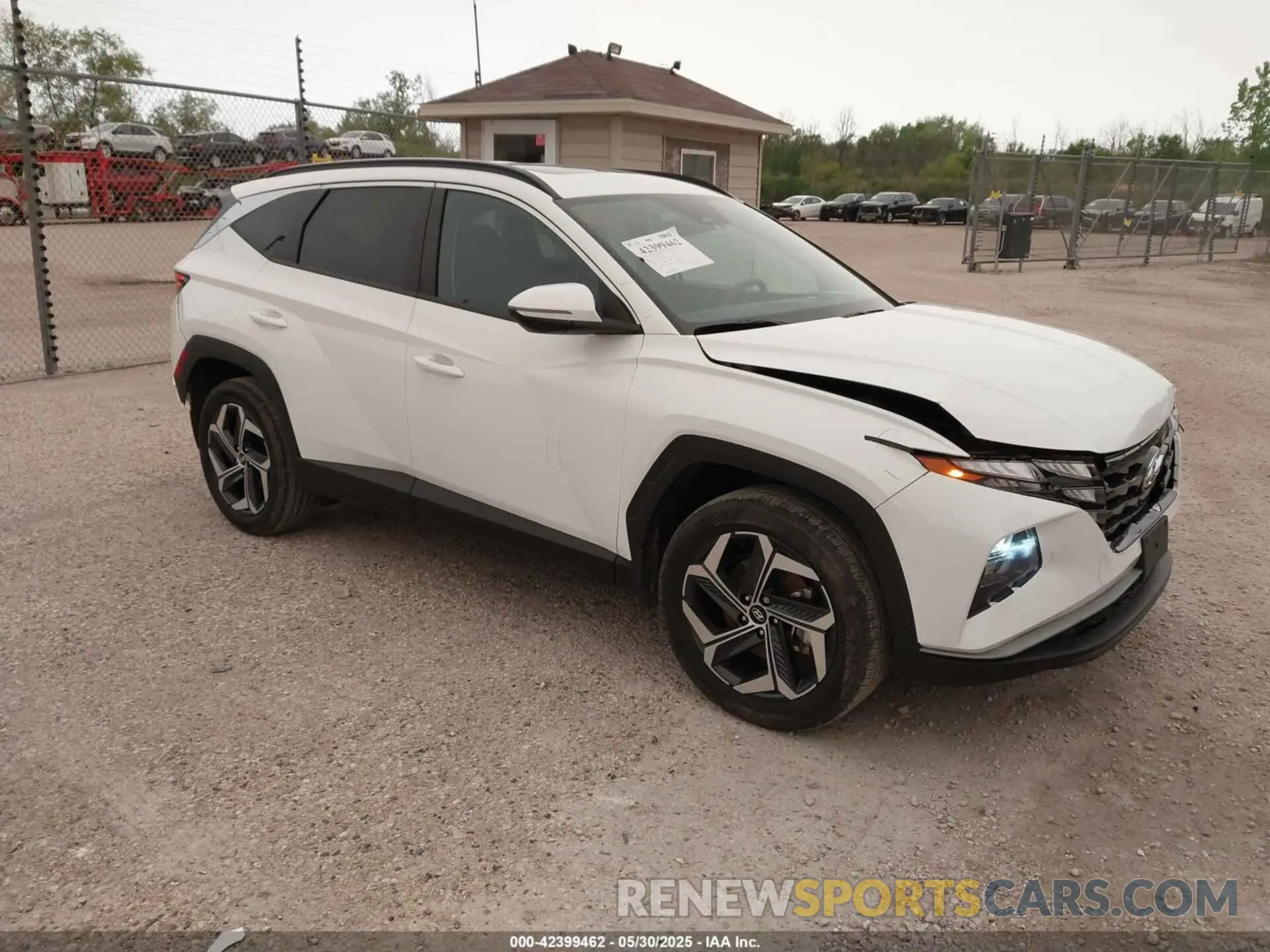 1 Photograph of a damaged car 5NMJFCDE0RH344600 HYUNDAI TUCSON 2024