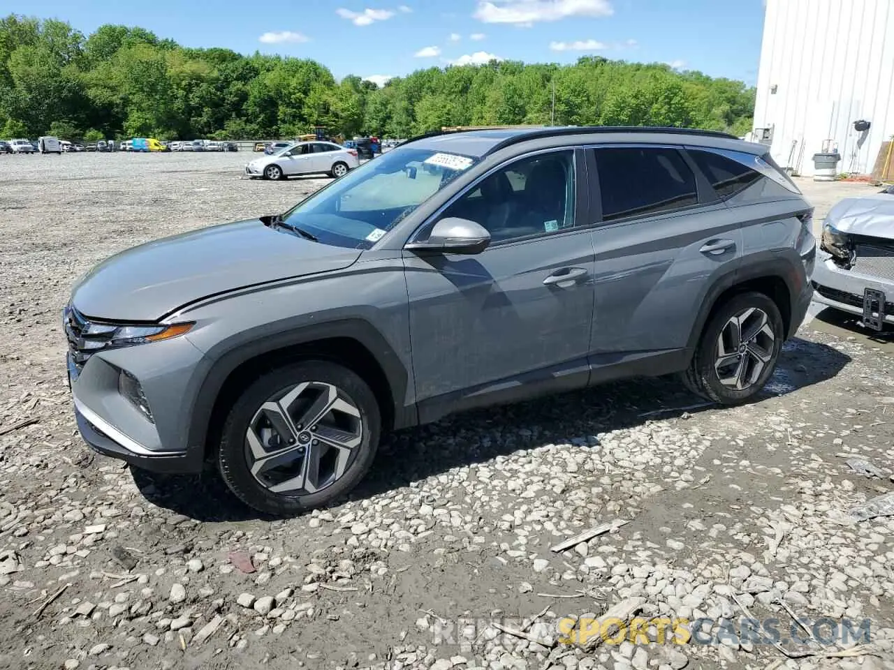 1 Photograph of a damaged car 5NMJFCDE0RH399631 HYUNDAI TUCSON 2024