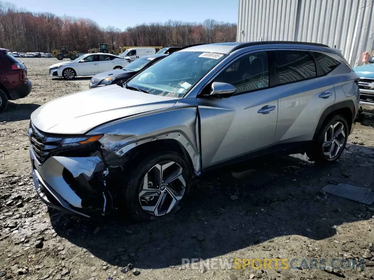 1 Photograph of a damaged car 5NMJFCDE0RH439836 HYUNDAI TUCSON 2024