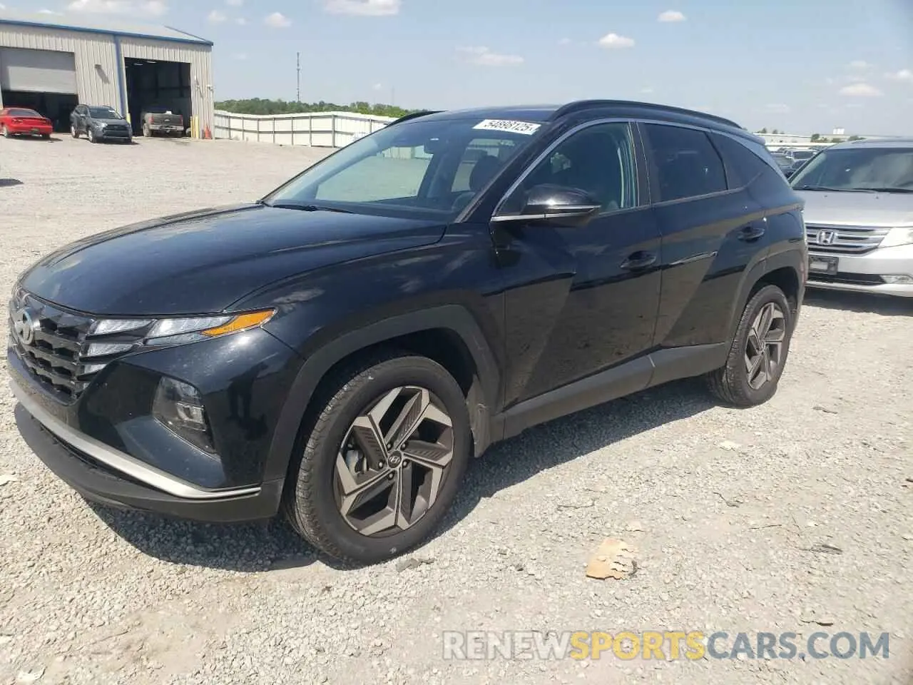 1 Photograph of a damaged car 5NMJFCDE1RH375676 HYUNDAI TUCSON 2024