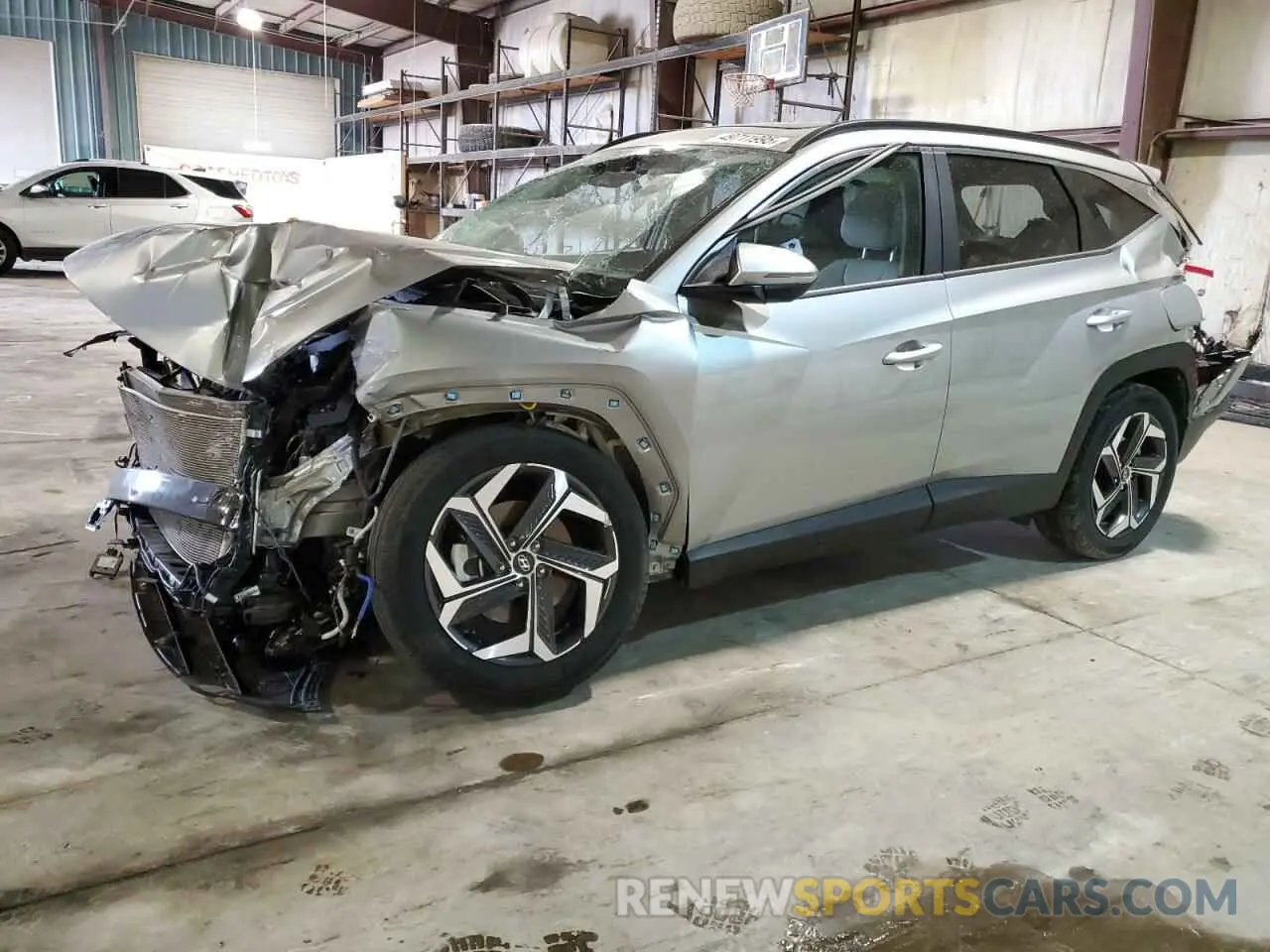 1 Photograph of a damaged car 5NMJFCDE2RH314739 HYUNDAI TUCSON 2024