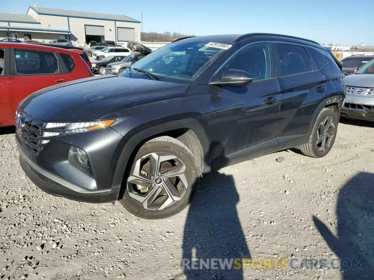 1 Photograph of a damaged car 5NMJFCDE2RH336787 HYUNDAI TUCSON 2024