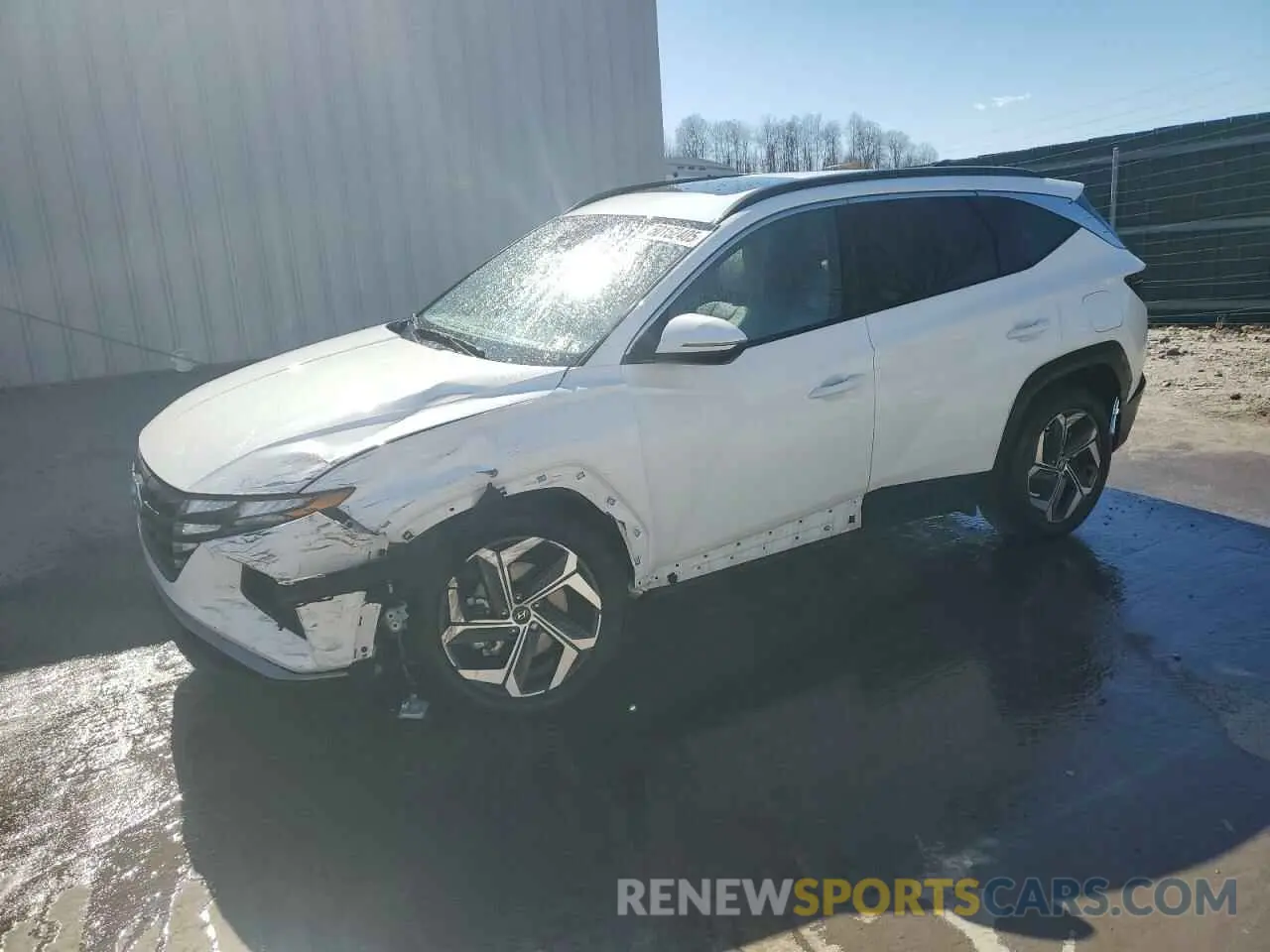 1 Photograph of a damaged car 5NMJFCDE2RH347188 HYUNDAI TUCSON 2024