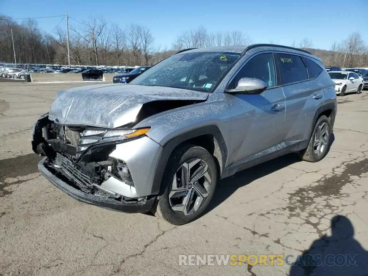 1 Photograph of a damaged car 5NMJFCDE3RH339987 HYUNDAI TUCSON 2024