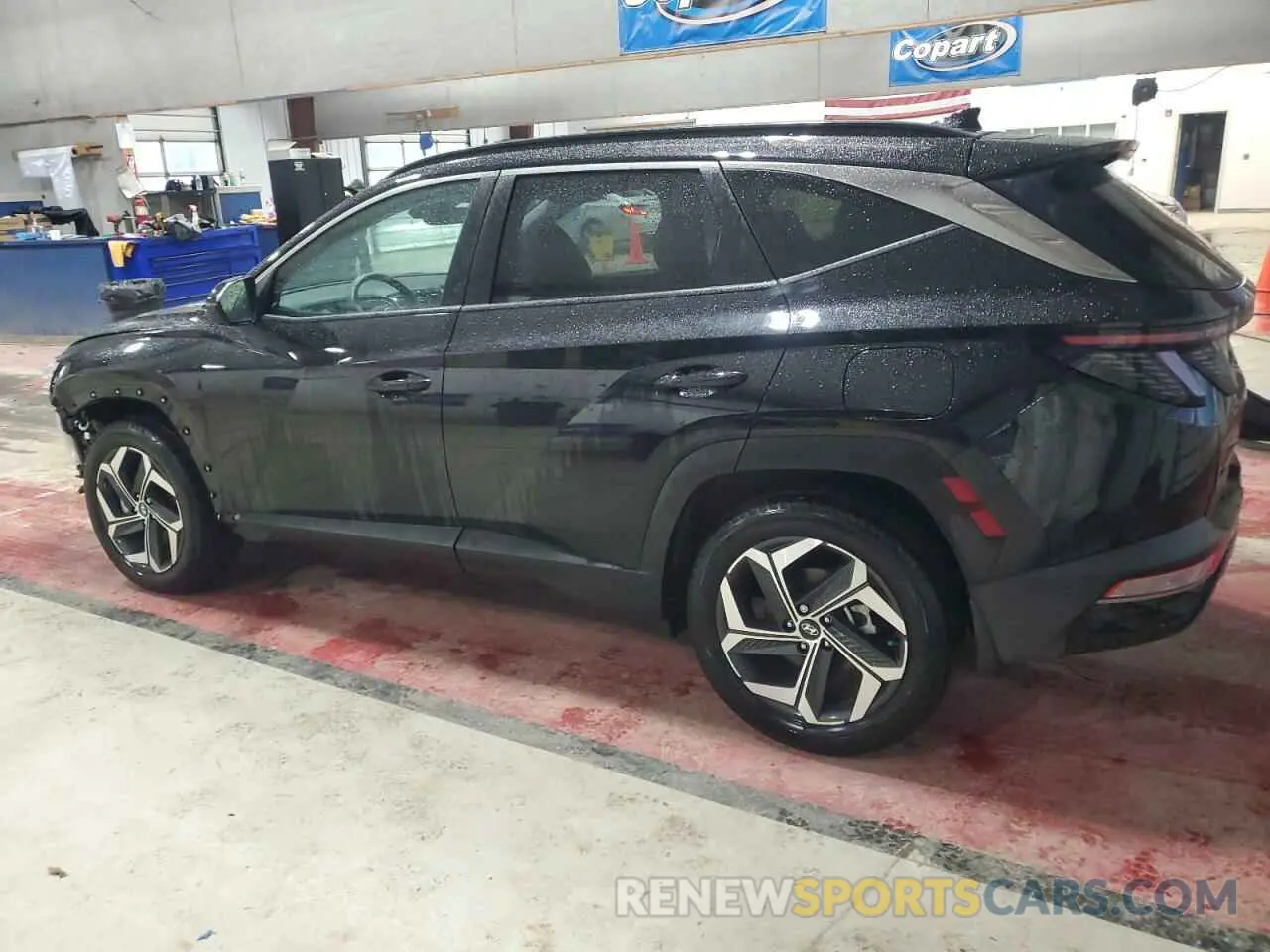 2 Photograph of a damaged car 5NMJFCDE3RH350634 HYUNDAI TUCSON 2024
