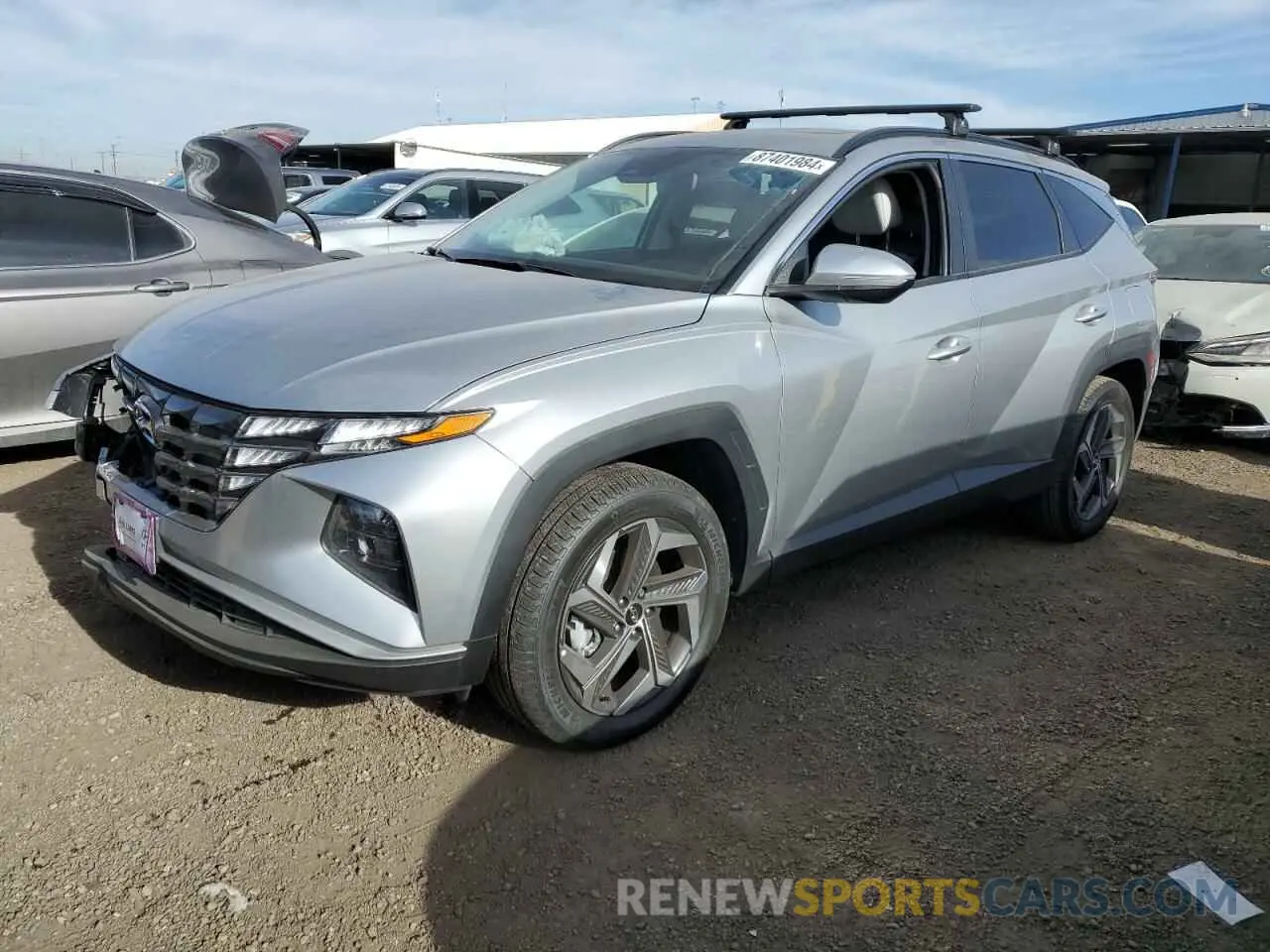 1 Photograph of a damaged car 5NMJFCDE3RH412405 HYUNDAI TUCSON 2024