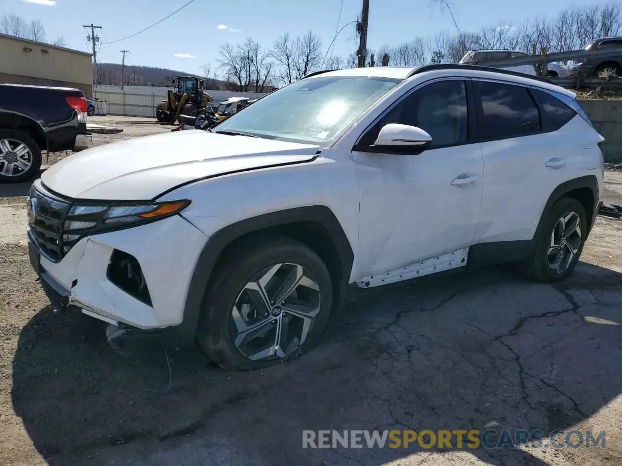 1 Photograph of a damaged car 5NMJFCDE5RH322026 HYUNDAI TUCSON 2024
