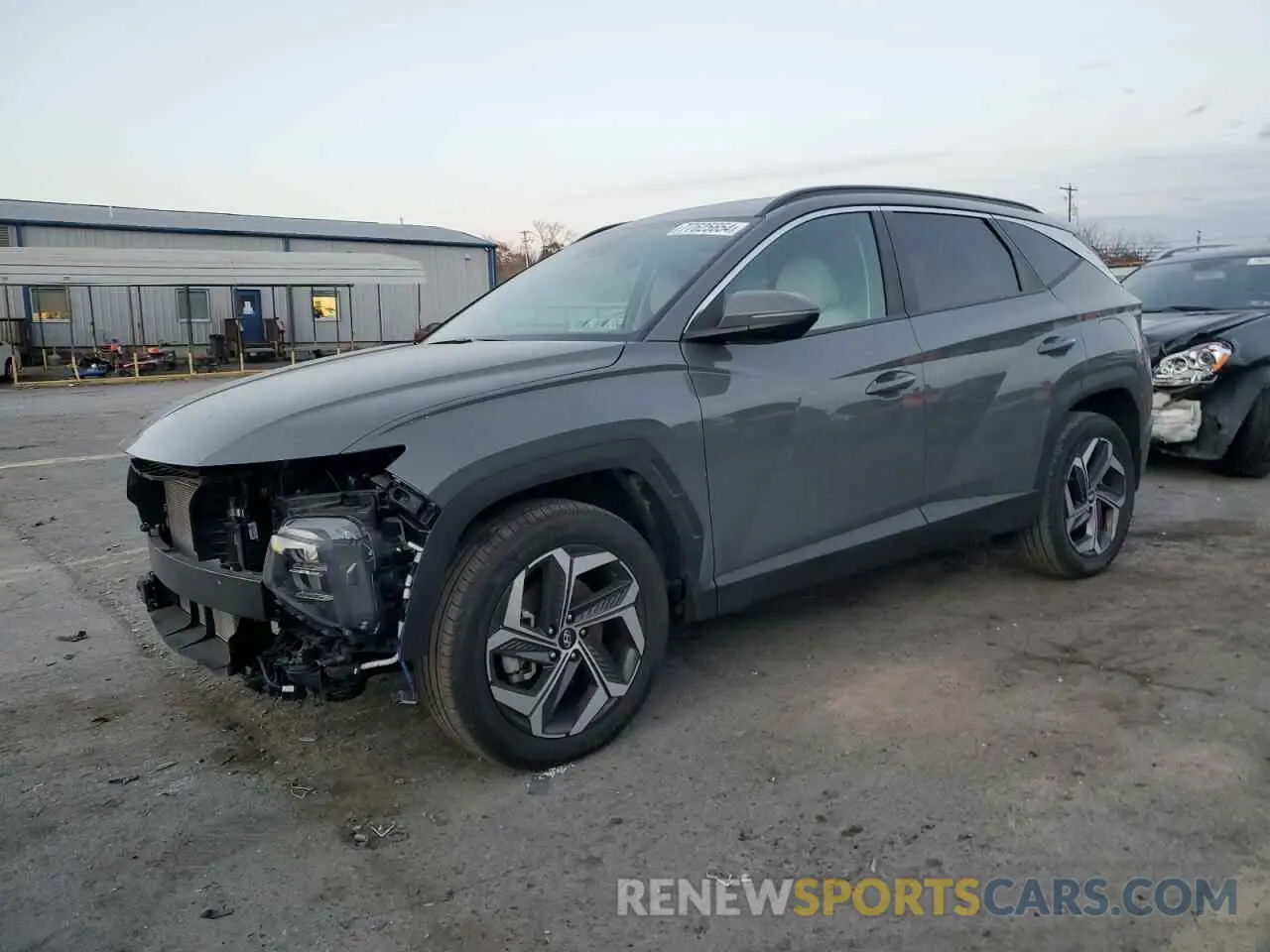 1 Photograph of a damaged car 5NMJFCDE5RH334967 HYUNDAI TUCSON 2024