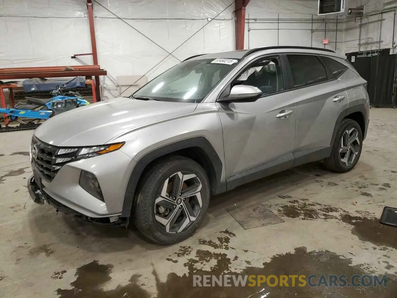 1 Photograph of a damaged car 5NMJFCDE6RH430218 HYUNDAI TUCSON 2024