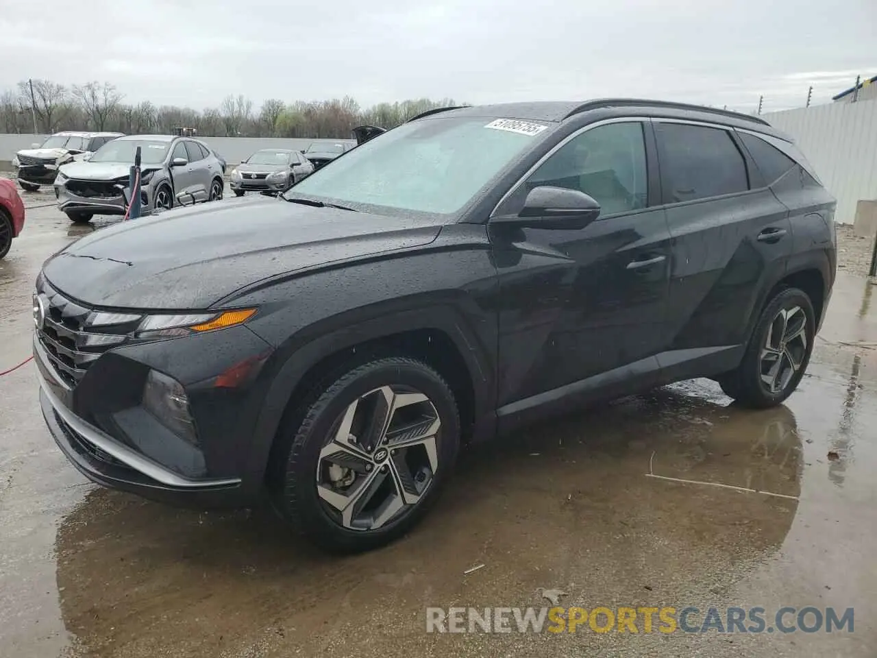 1 Photograph of a damaged car 5NMJFCDE9RH322613 HYUNDAI TUCSON 2024