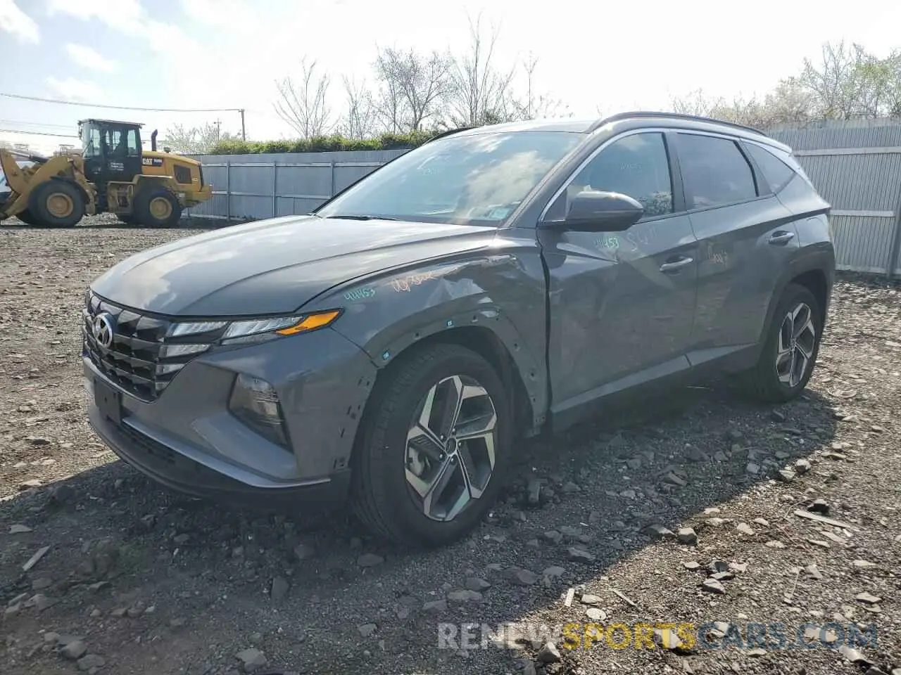 1 Photograph of a damaged car 5NMJFCDE9RH362299 HYUNDAI TUCSON 2024