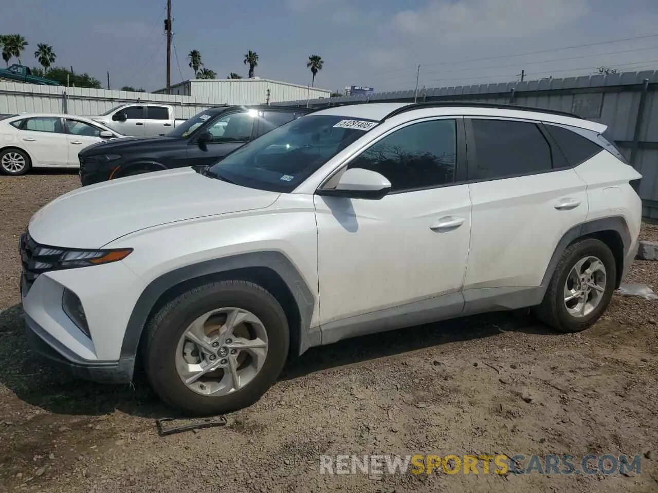 1 Photograph of a damaged car KM8JB3DE2RU282682 HYUNDAI TUCSON 2024