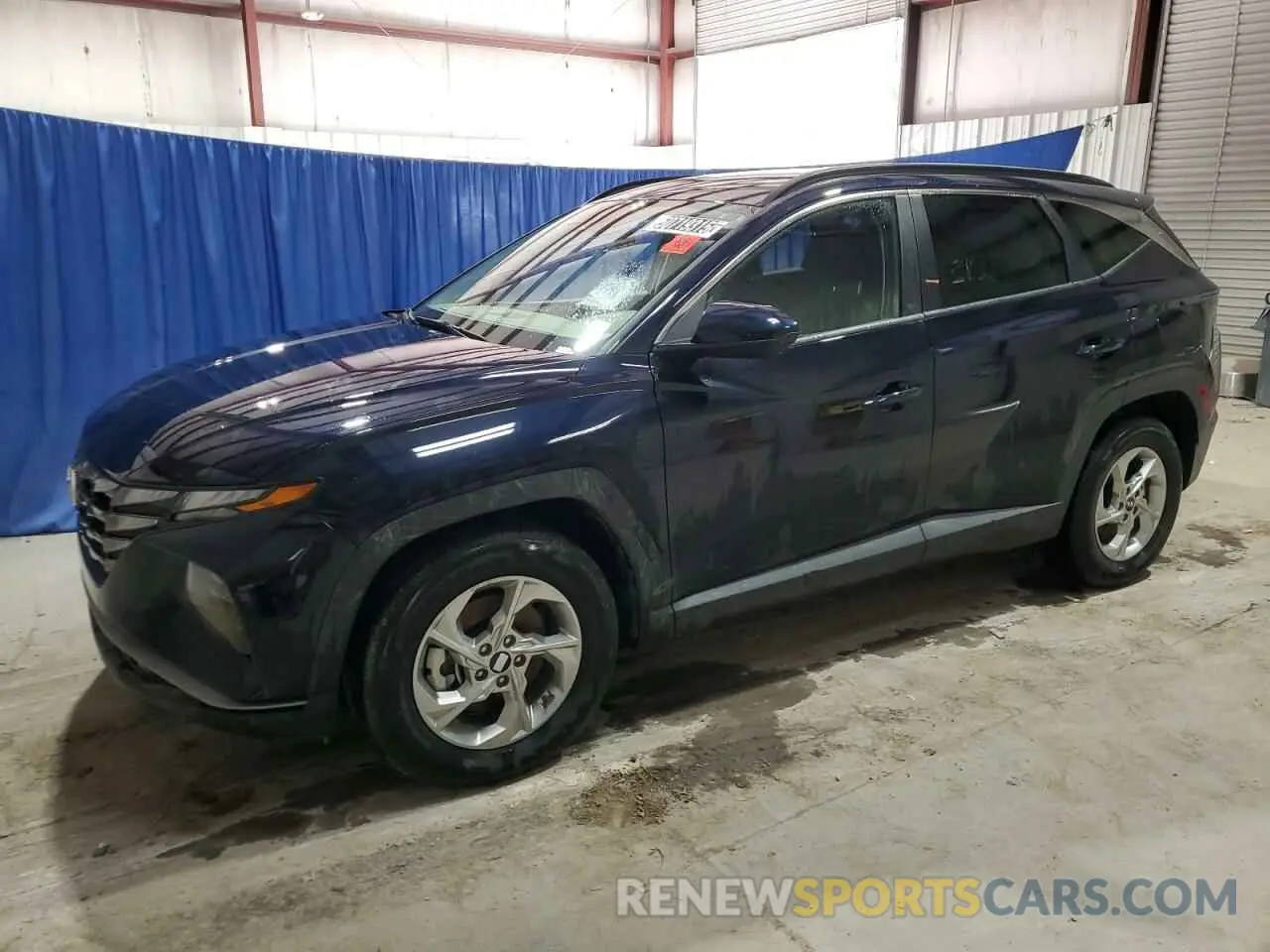 1 Photograph of a damaged car KM8JB3DE4RU315844 HYUNDAI TUCSON 2024