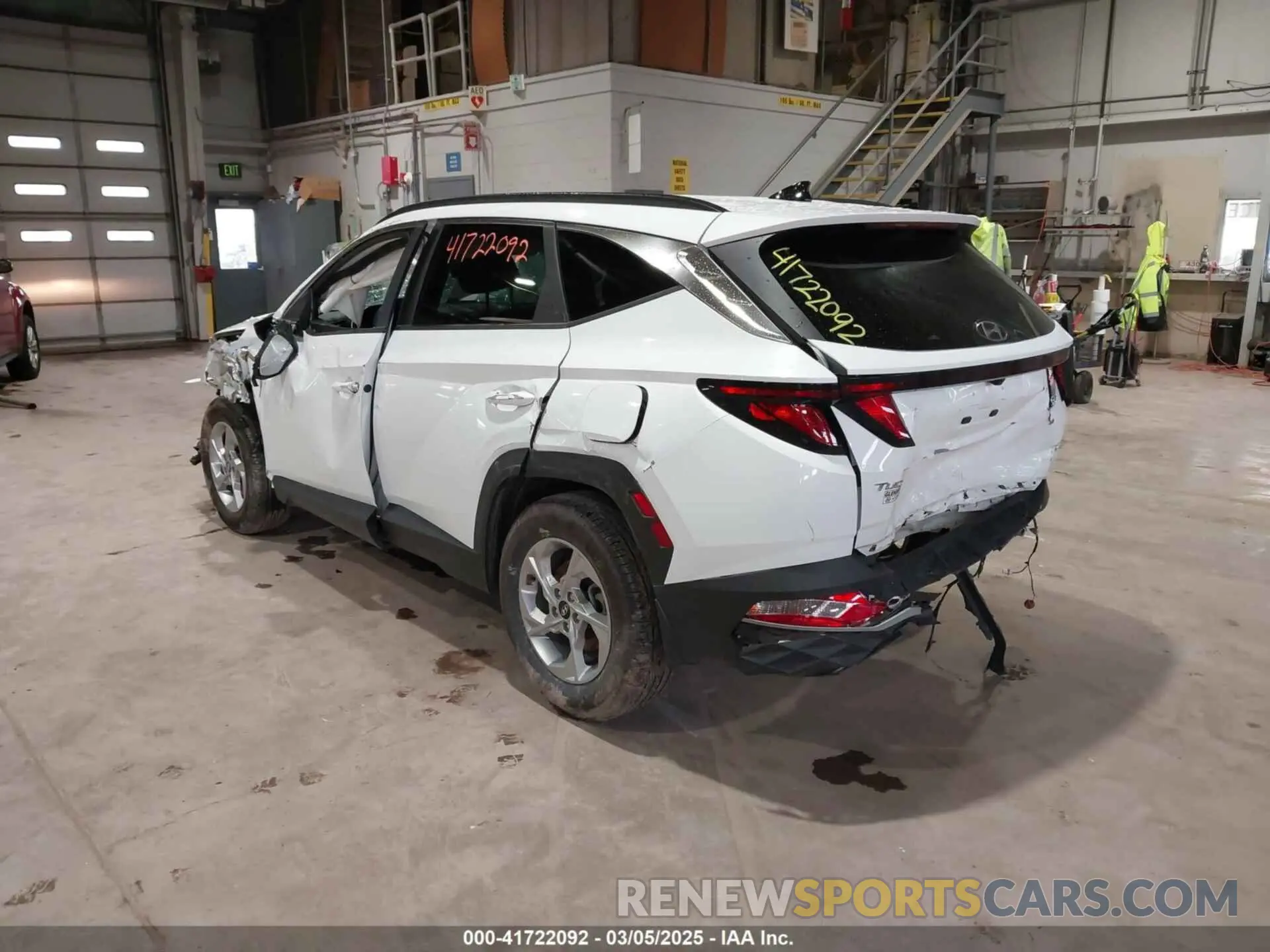 3 Photograph of a damaged car KM8JB3DE5RU290727 HYUNDAI TUCSON 2024