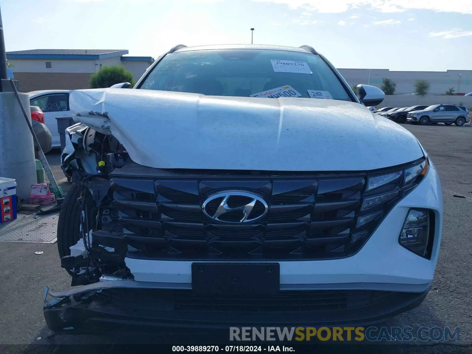 13 Photograph of a damaged car KM8JB3DE7RU329740 HYUNDAI TUCSON 2024