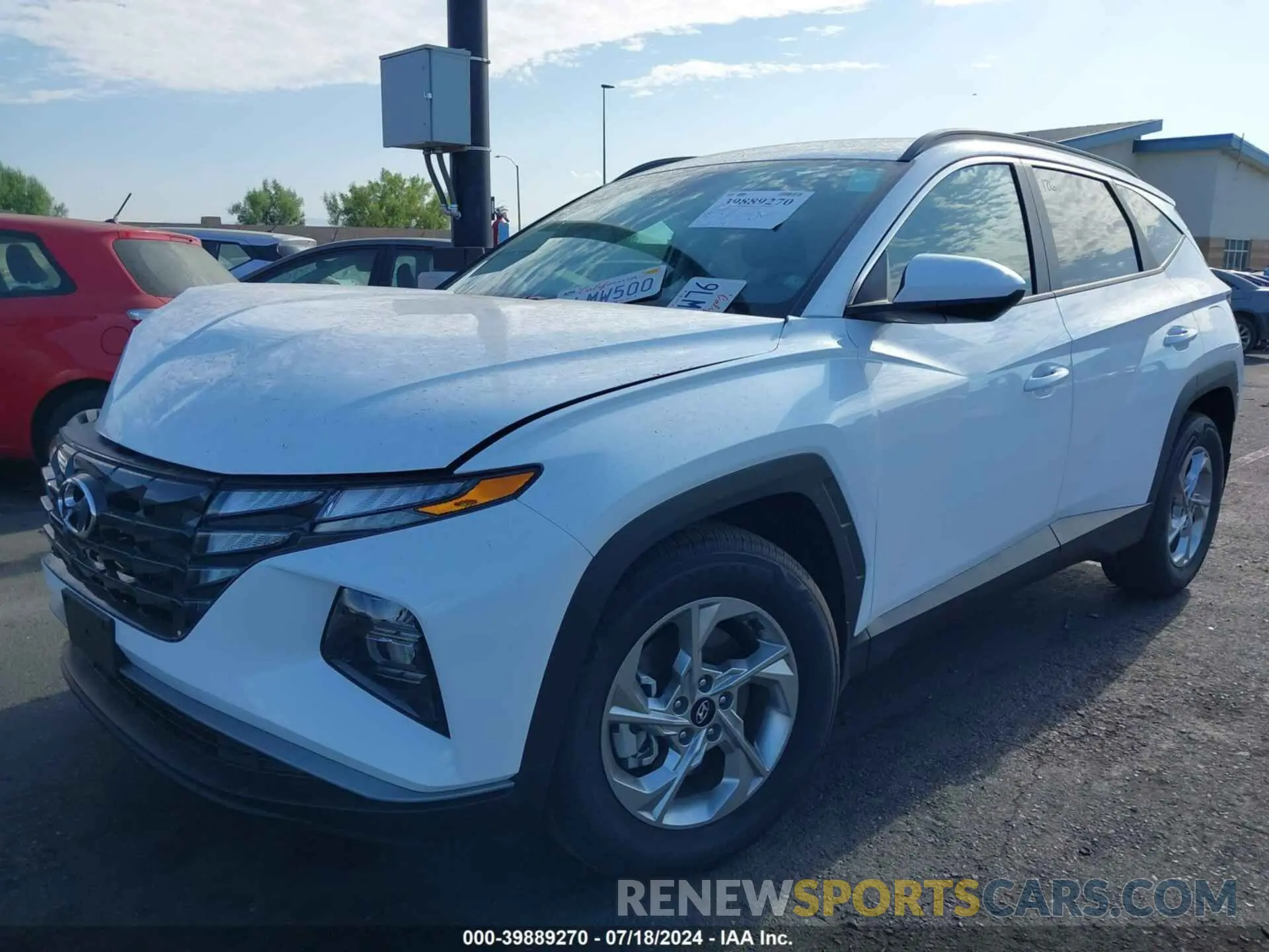2 Photograph of a damaged car KM8JB3DE7RU329740 HYUNDAI TUCSON 2024