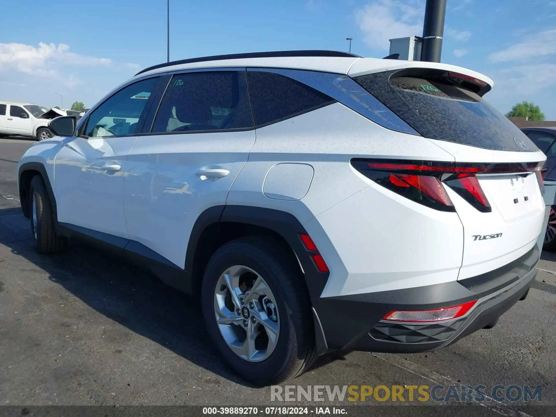 3 Photograph of a damaged car KM8JB3DE7RU329740 HYUNDAI TUCSON 2024