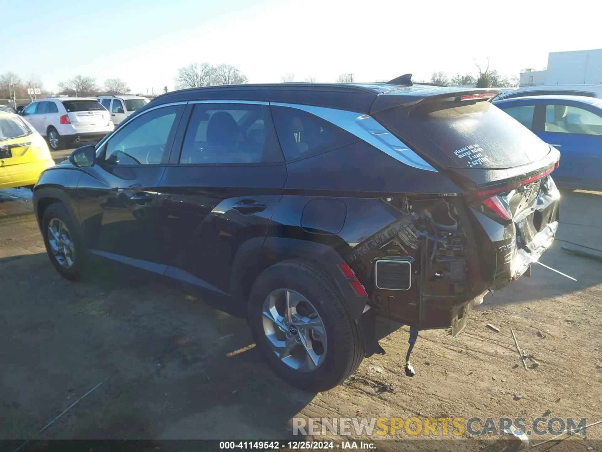 3 Photograph of a damaged car KM8JB3DE8RU304992 HYUNDAI TUCSON 2024