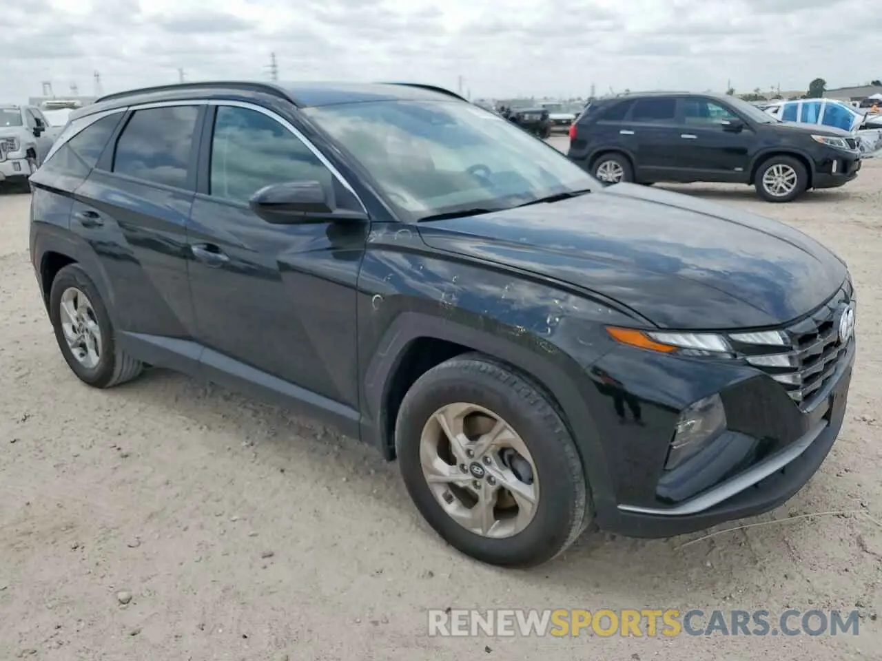 4 Photograph of a damaged car KM8JB3DE9RU282730 HYUNDAI TUCSON 2024