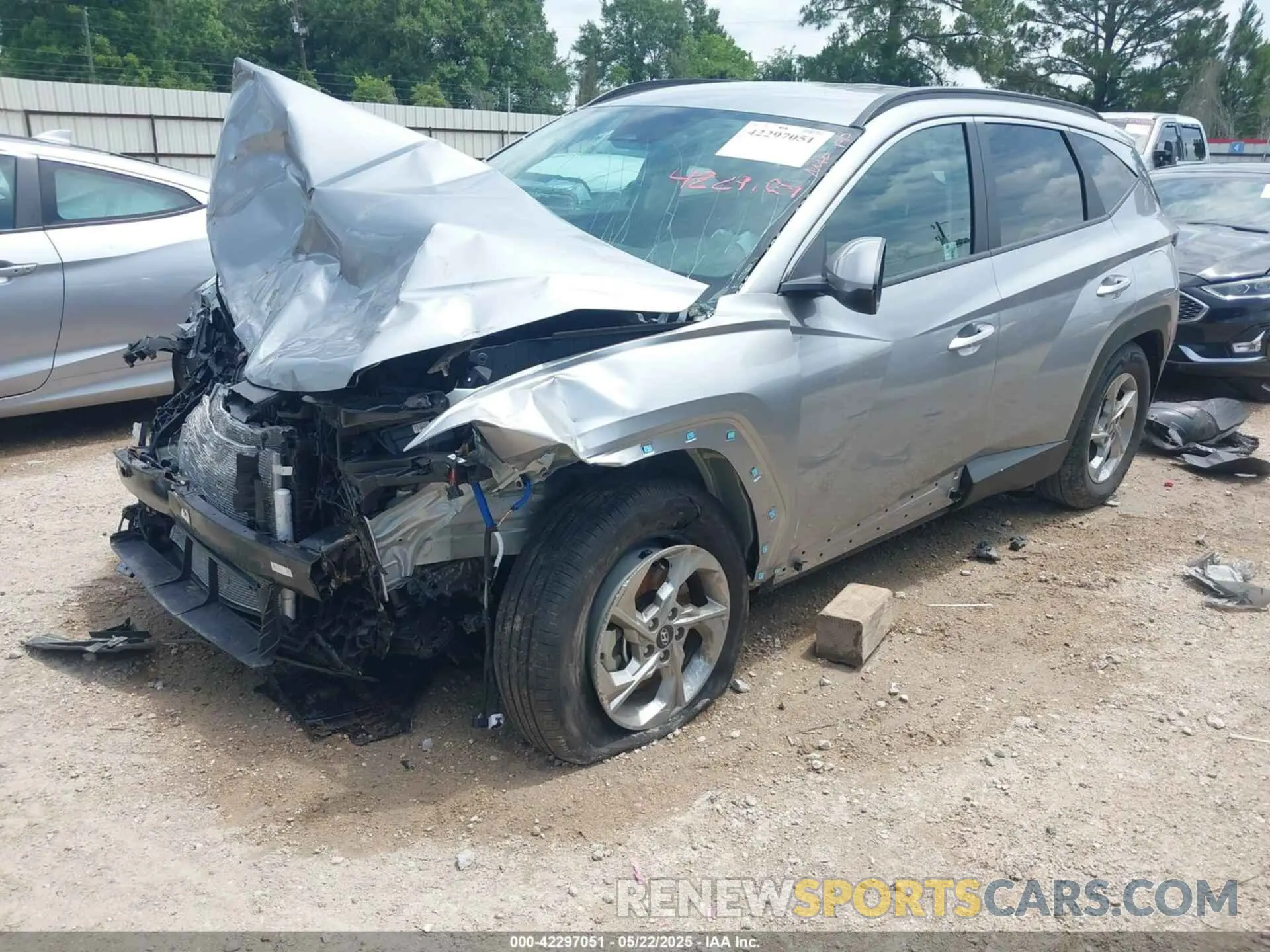 2 Photograph of a damaged car KM8JB3DE9RU316424 HYUNDAI TUCSON 2024