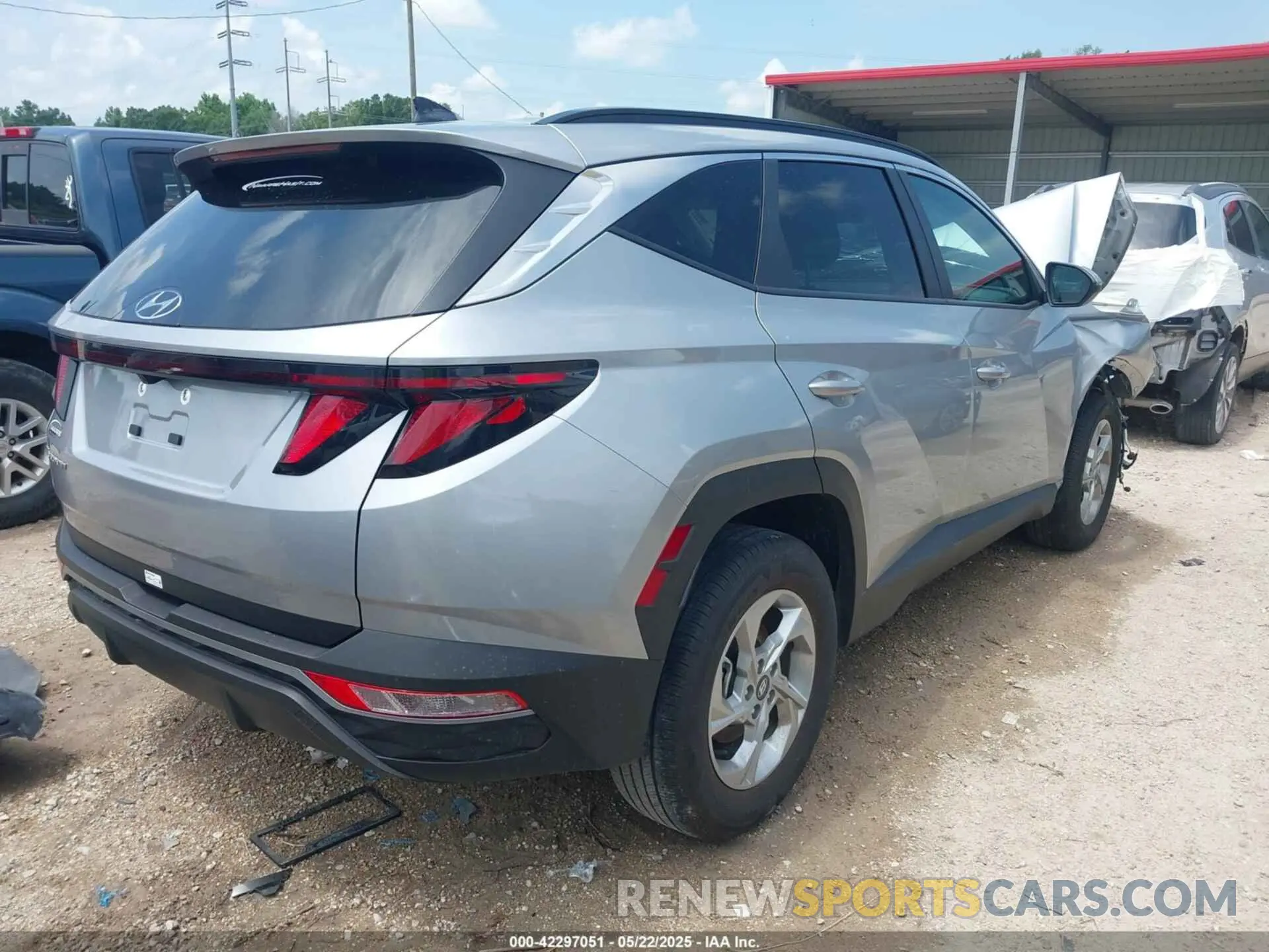 4 Photograph of a damaged car KM8JB3DE9RU316424 HYUNDAI TUCSON 2024
