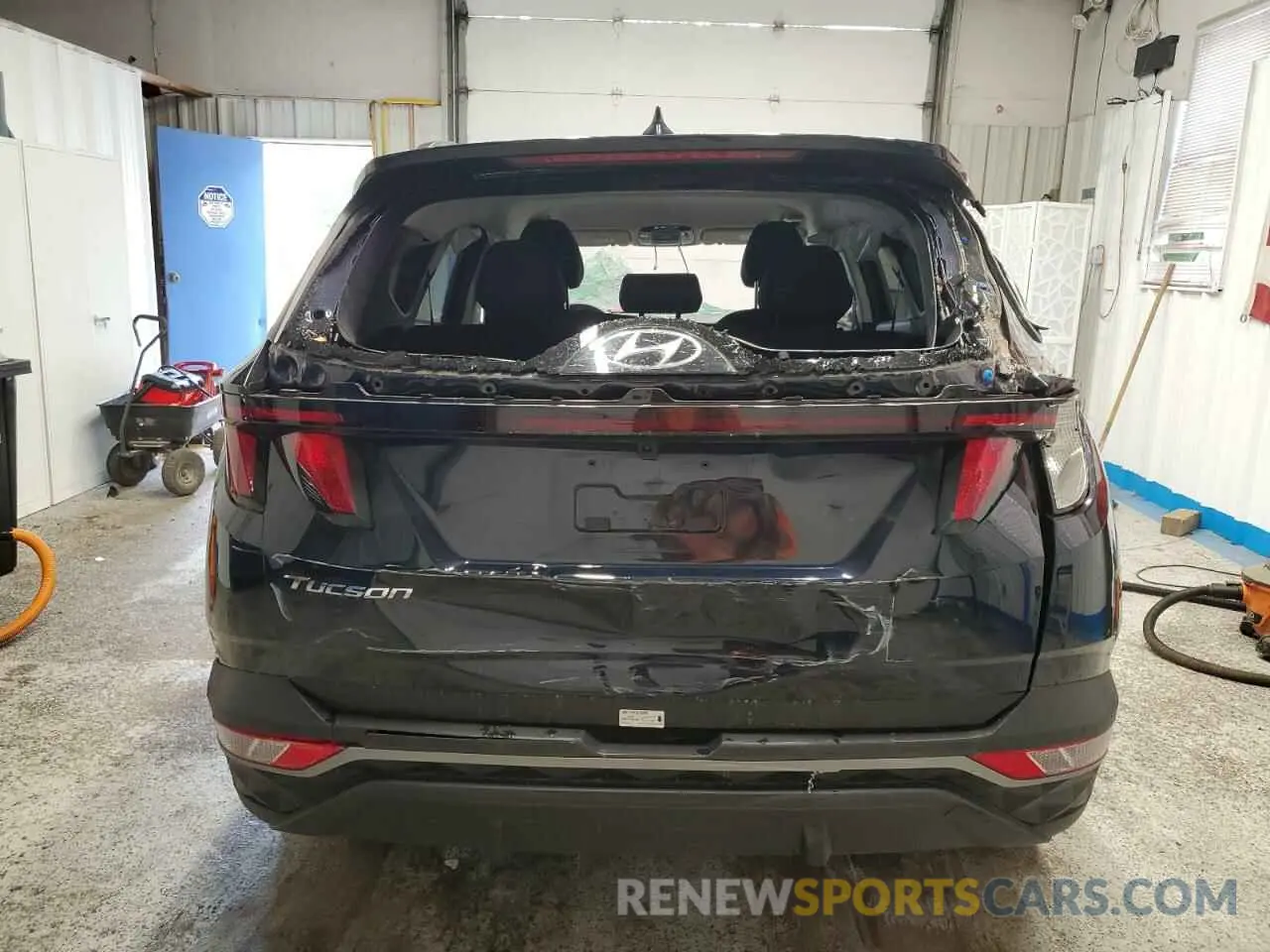 6 Photograph of a damaged car KM8JB3DEXRU304489 HYUNDAI TUCSON 2024