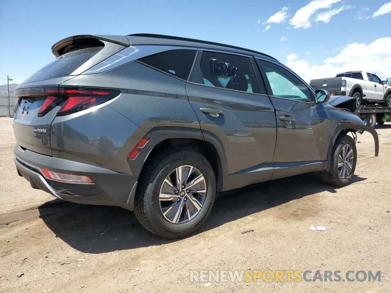 3 Photograph of a damaged car KM8JBCD11RU178469 HYUNDAI TUCSON 2024