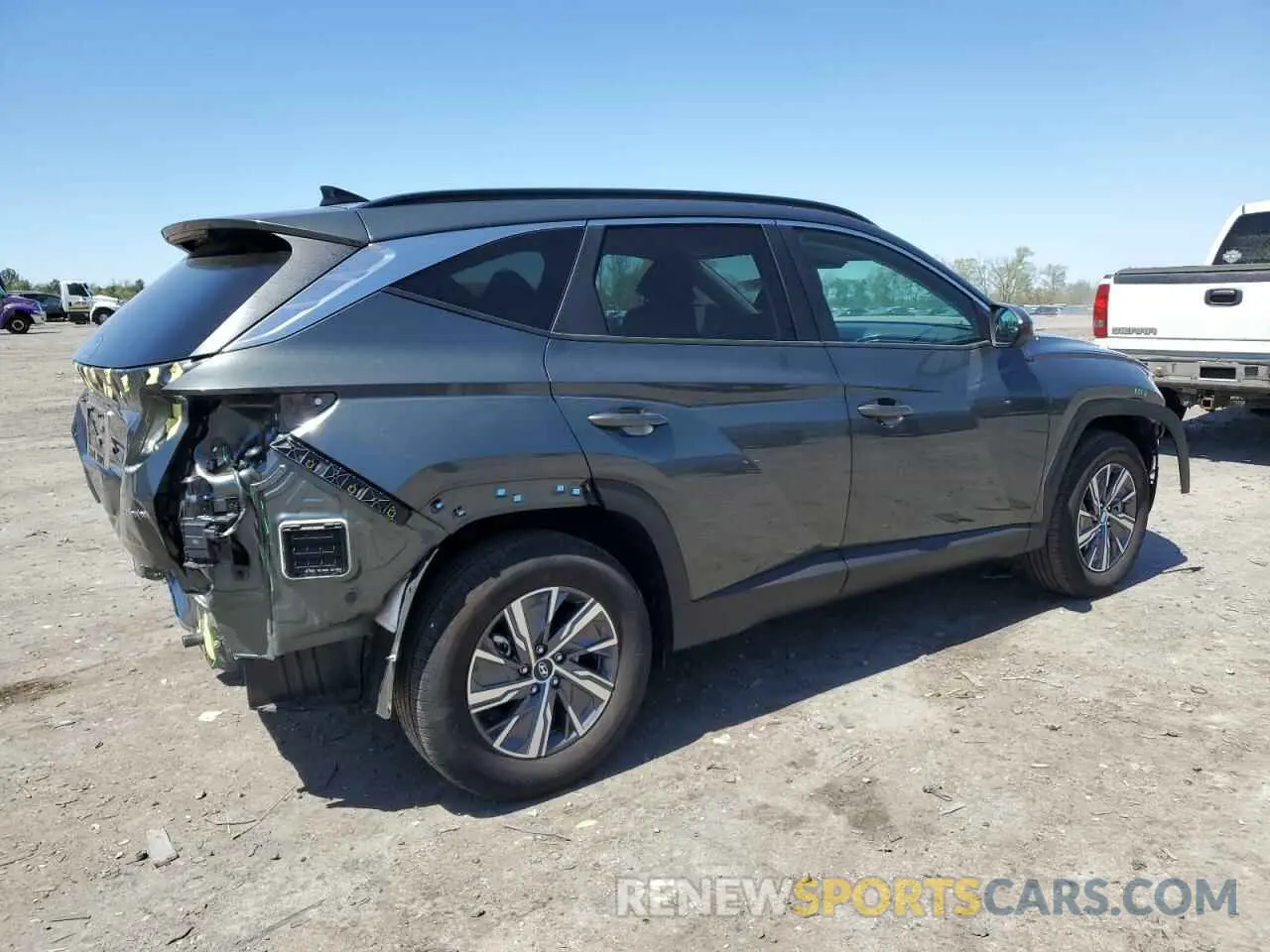 3 Photograph of a damaged car KM8JBCD11RU206075 HYUNDAI TUCSON 2024