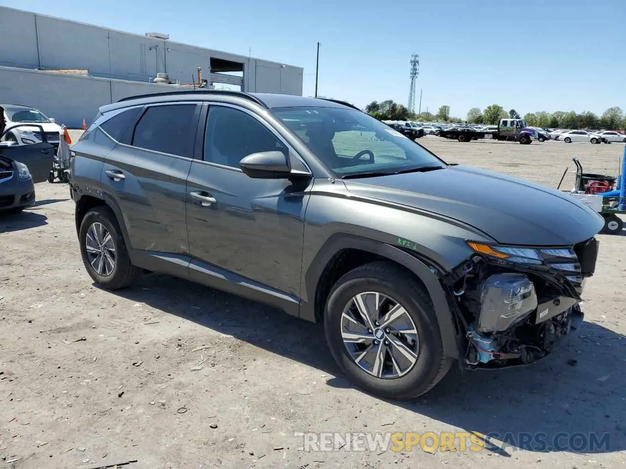4 Photograph of a damaged car KM8JBCD11RU206075 HYUNDAI TUCSON 2024