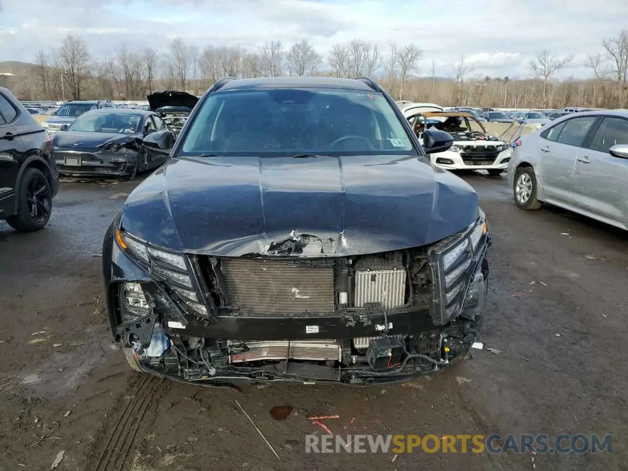 5 Photograph of a damaged car KM8JBCD12RU208563 HYUNDAI TUCSON 2024