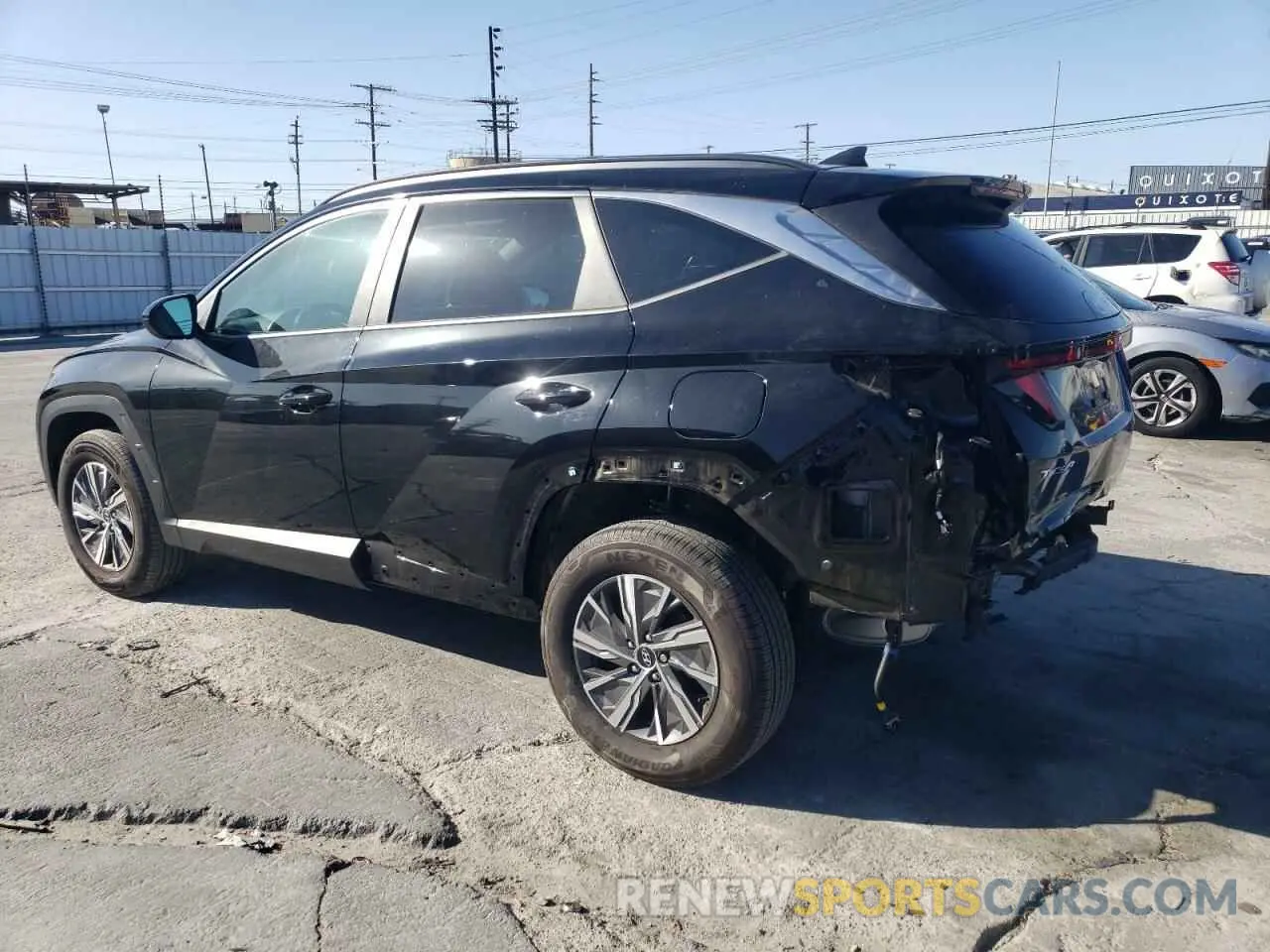 2 Photograph of a damaged car KM8JBCD12RU221779 HYUNDAI TUCSON 2024