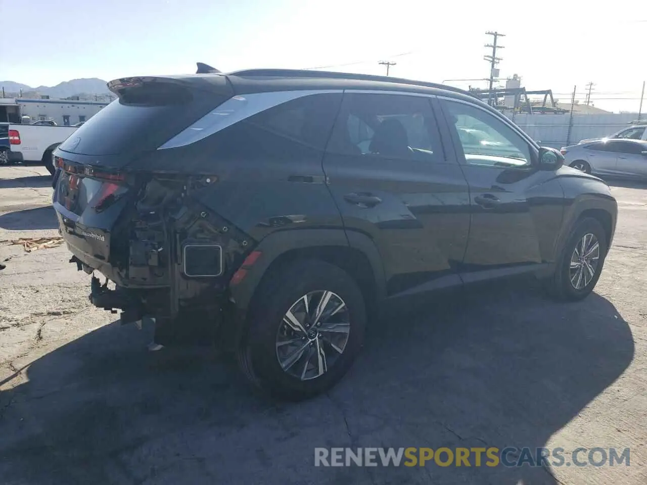 3 Photograph of a damaged car KM8JBCD12RU221779 HYUNDAI TUCSON 2024