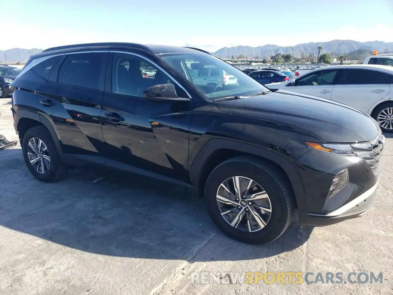 4 Photograph of a damaged car KM8JBCD12RU221779 HYUNDAI TUCSON 2024