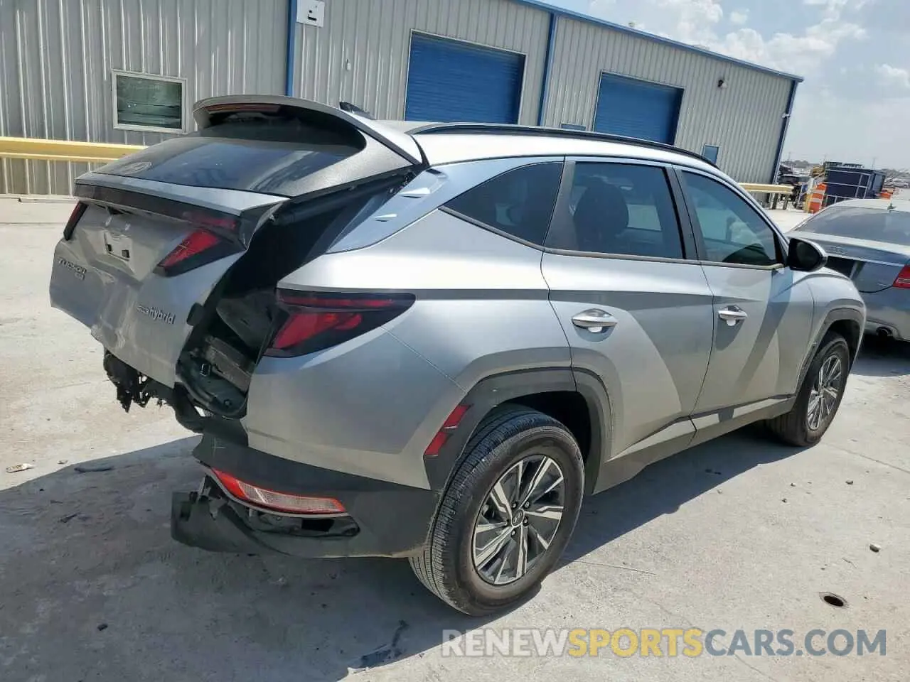 3 Photograph of a damaged car KM8JBCD13RU224271 HYUNDAI TUCSON 2024