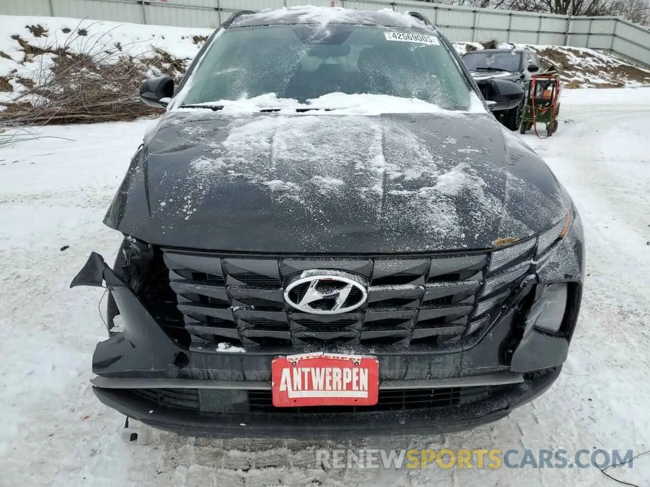 5 Photograph of a damaged car KM8JBCD17RU231000 HYUNDAI TUCSON 2024