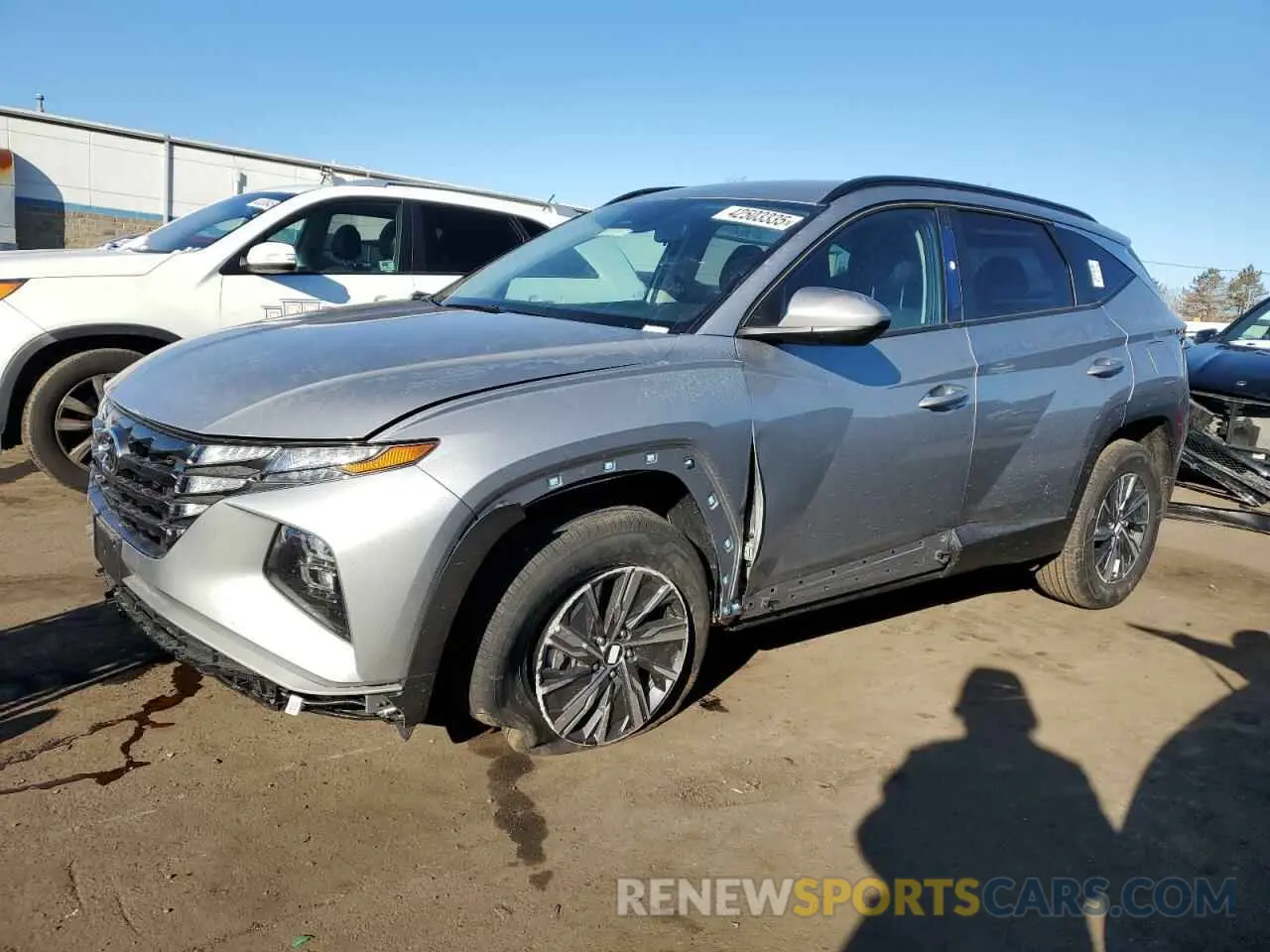 1 Photograph of a damaged car KM8JBCD18RU207742 HYUNDAI TUCSON 2024