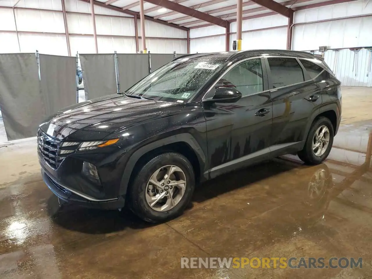 1 Photograph of a damaged car KM8JBCDE0RU336187 HYUNDAI TUCSON 2024