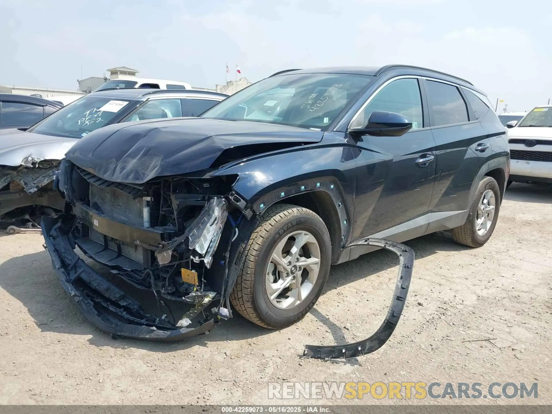 2 Photograph of a damaged car KM8JBCDE0RU336450 HYUNDAI TUCSON 2024