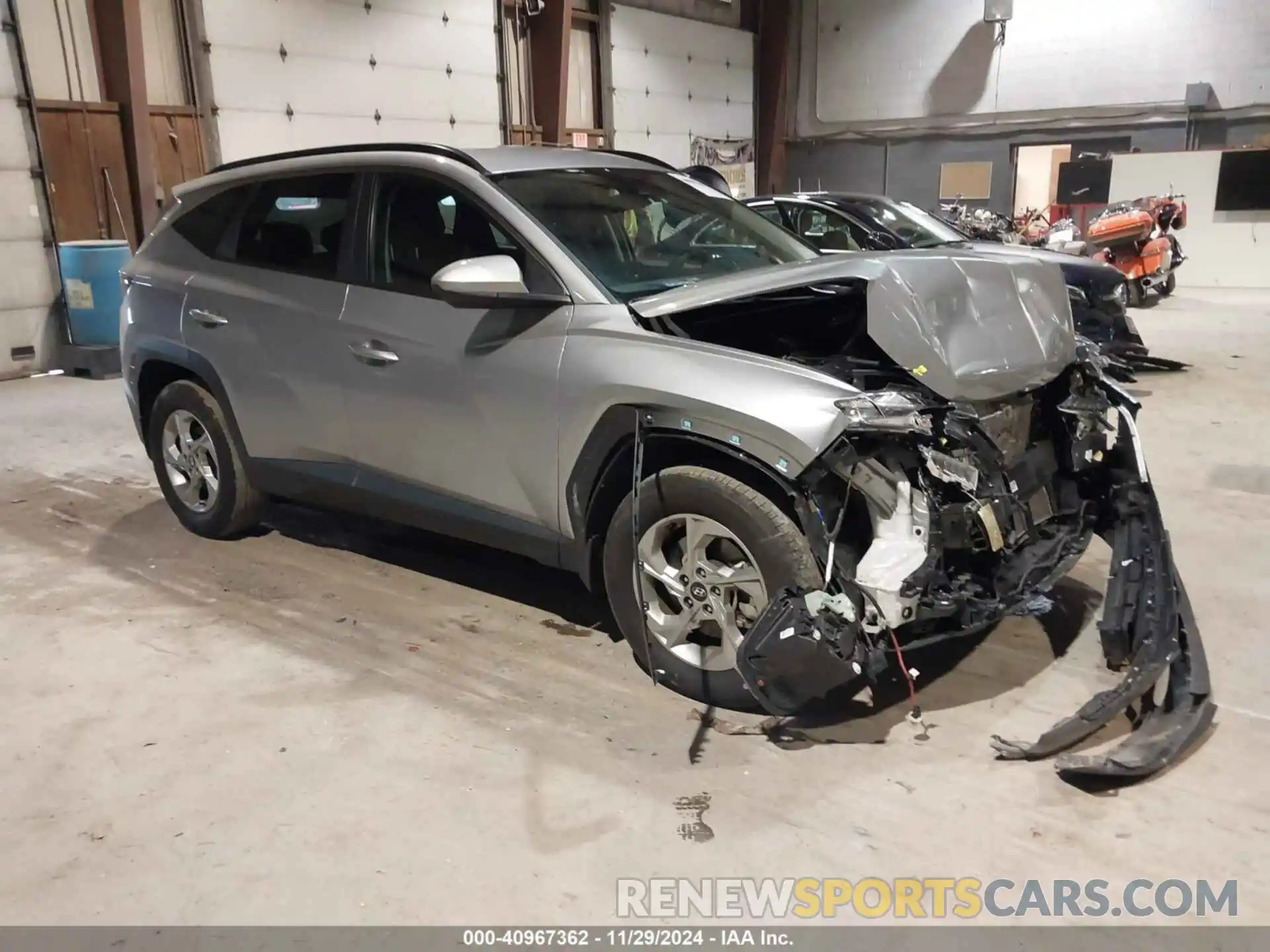 1 Photograph of a damaged car KM8JBCDE2RU282889 HYUNDAI TUCSON 2024