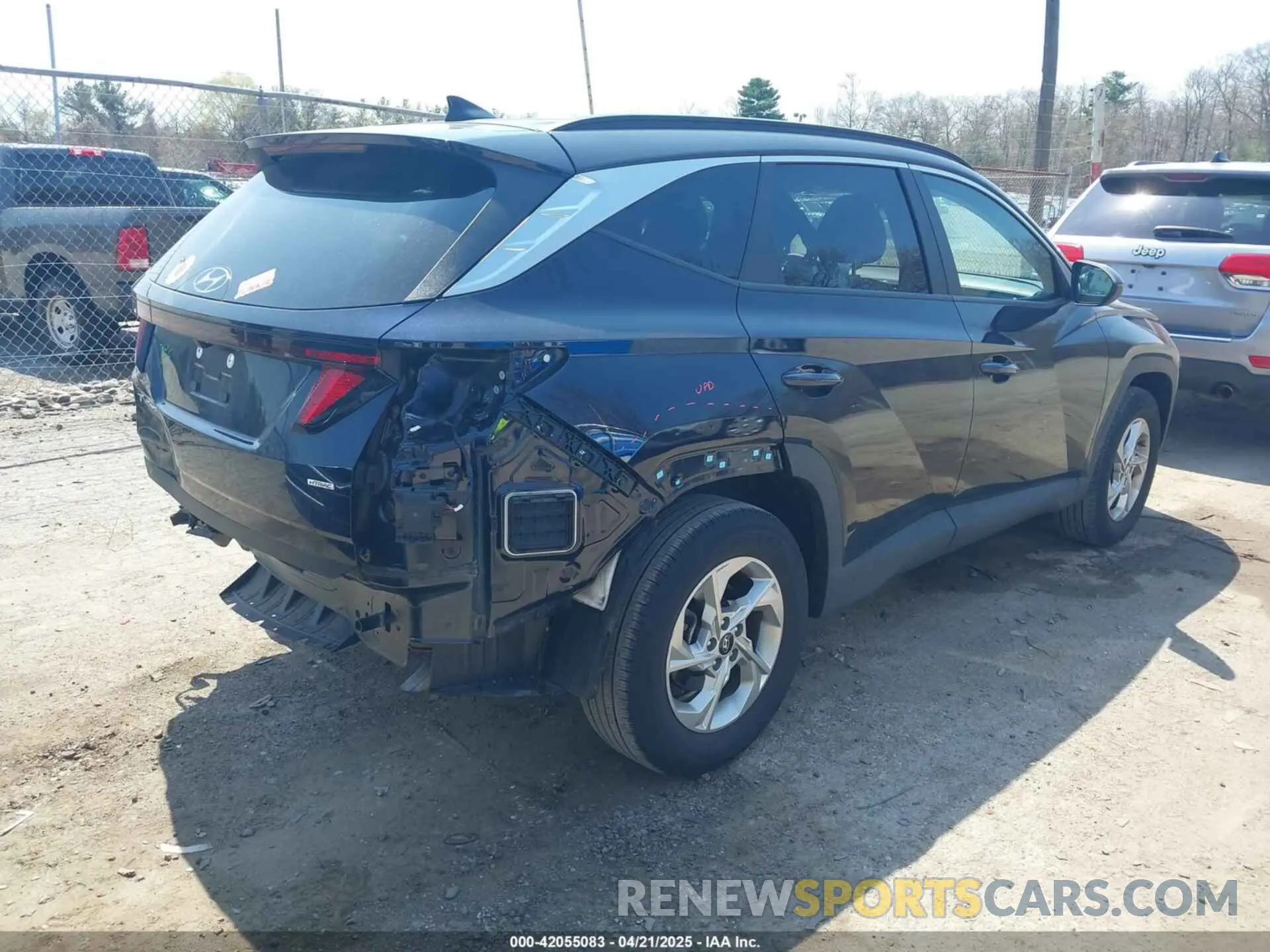 4 Photograph of a damaged car KM8JBCDE4RU272901 HYUNDAI TUCSON 2024