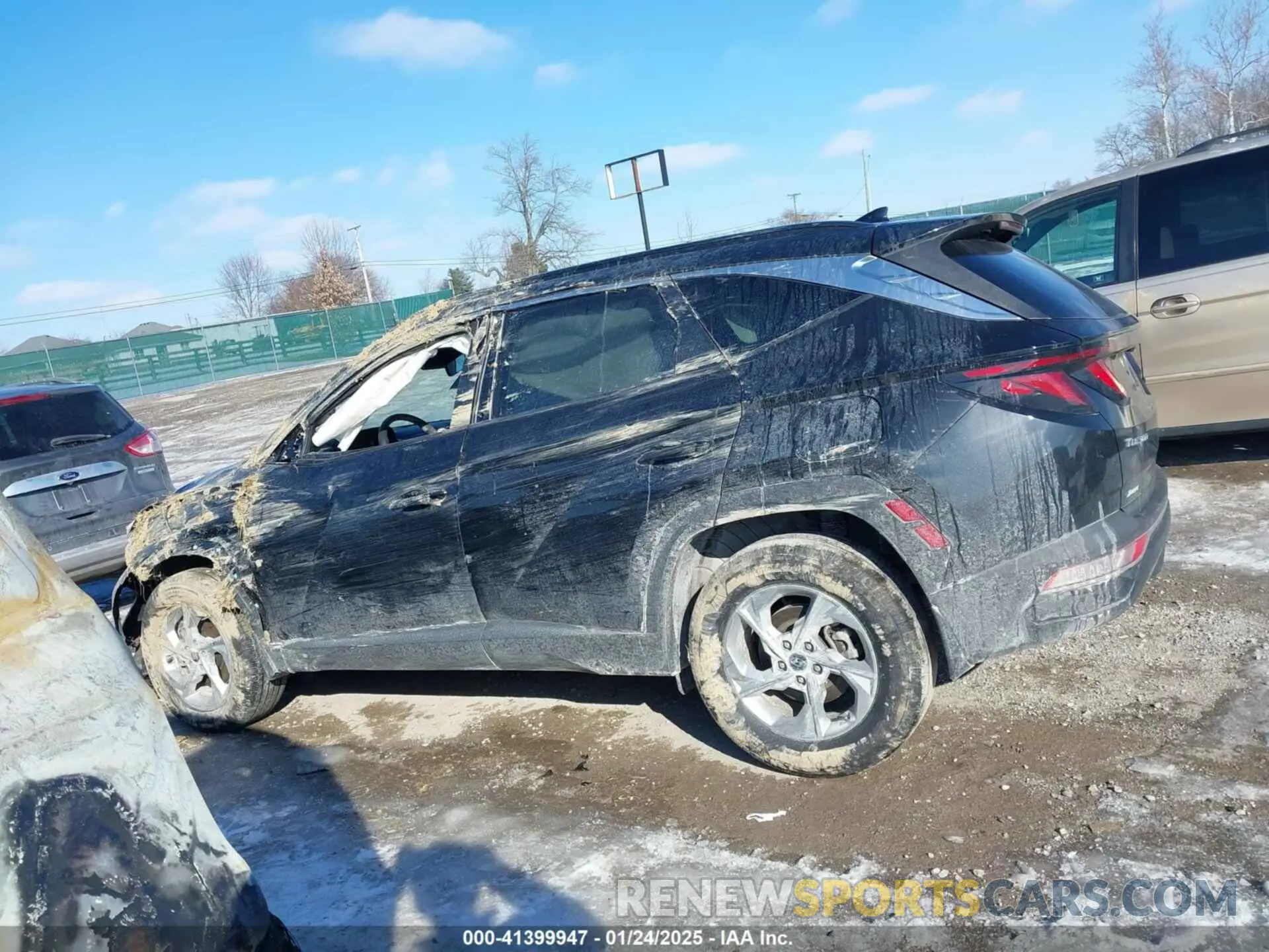 14 Photograph of a damaged car KM8JBCDE6RU283849 HYUNDAI TUCSON 2024