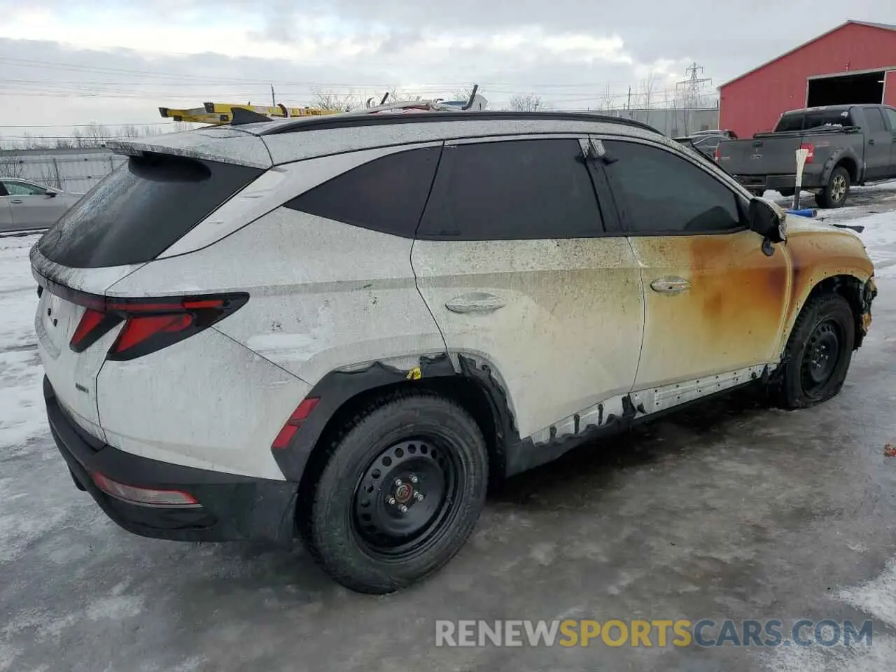 3 Photograph of a damaged car KM8JBCDE8RU306967 HYUNDAI TUCSON 2024