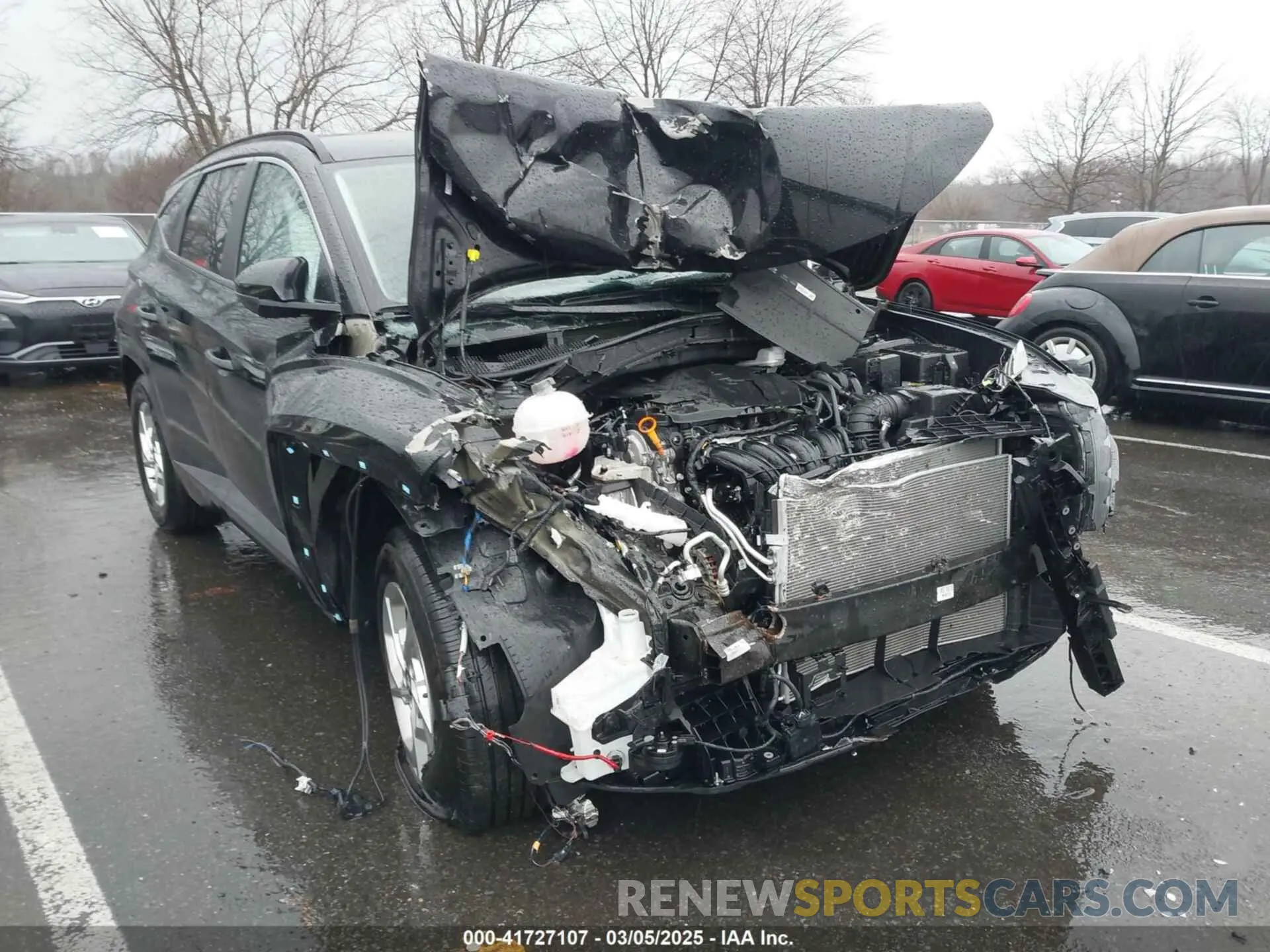1 Photograph of a damaged car KM8JBCDE9RU290617 HYUNDAI TUCSON 2024