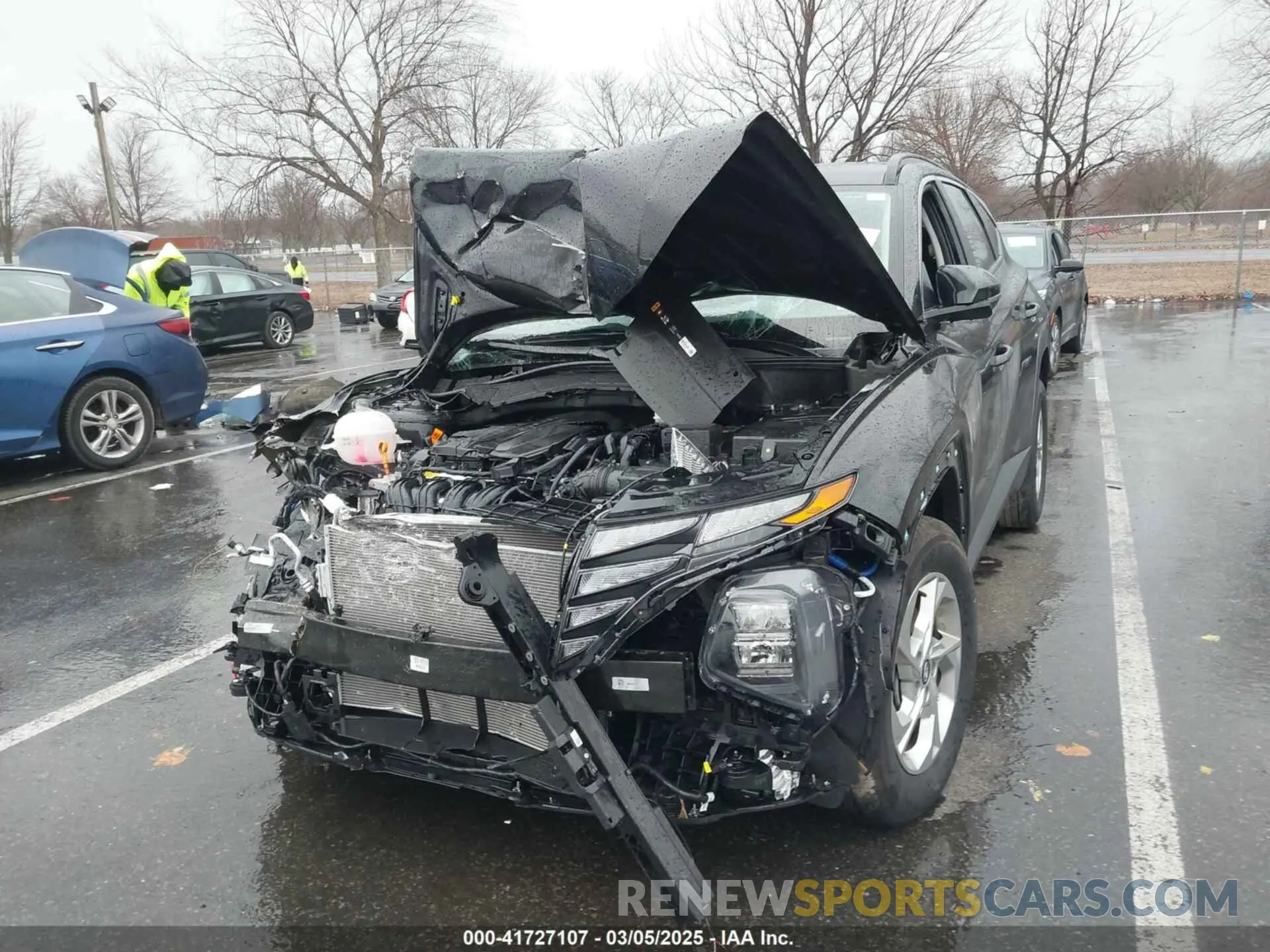 2 Photograph of a damaged car KM8JBCDE9RU290617 HYUNDAI TUCSON 2024