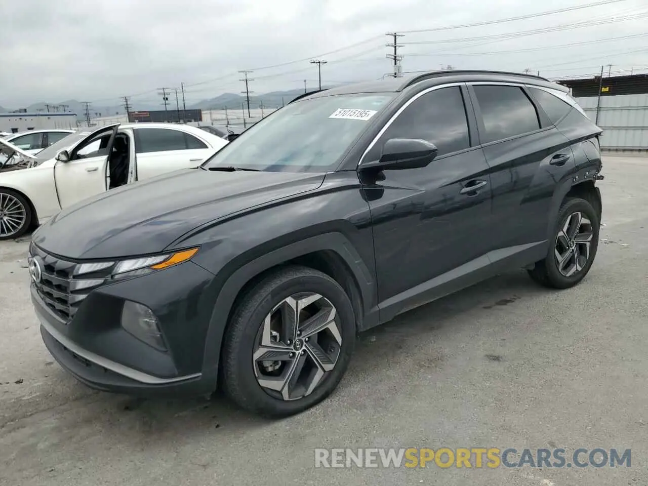 1 Photograph of a damaged car KM8JBDD21RU169740 HYUNDAI TUCSON 2024